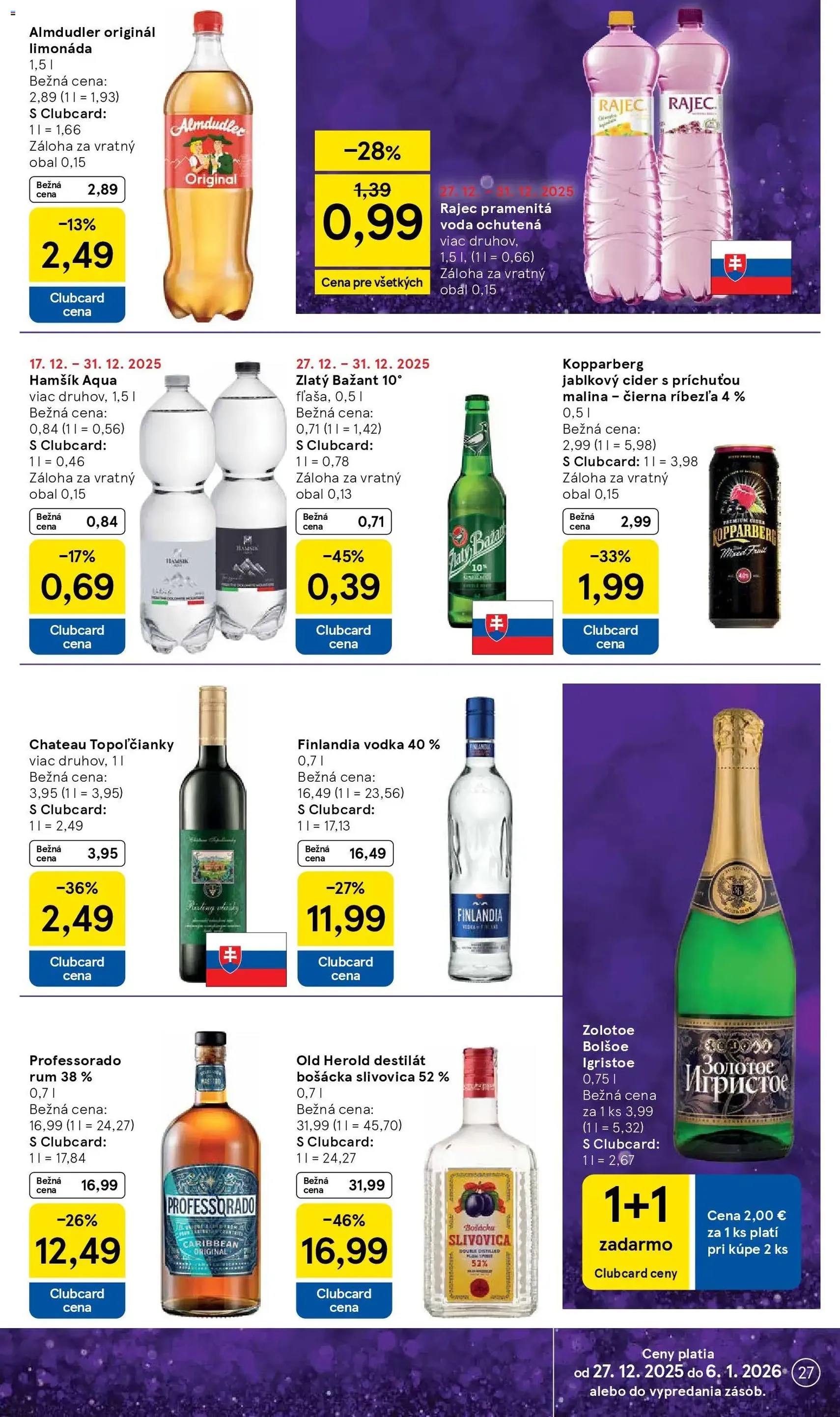 Tesco Hypermarket - leták - platný leták od 27.12.2025 strana 27 z 32