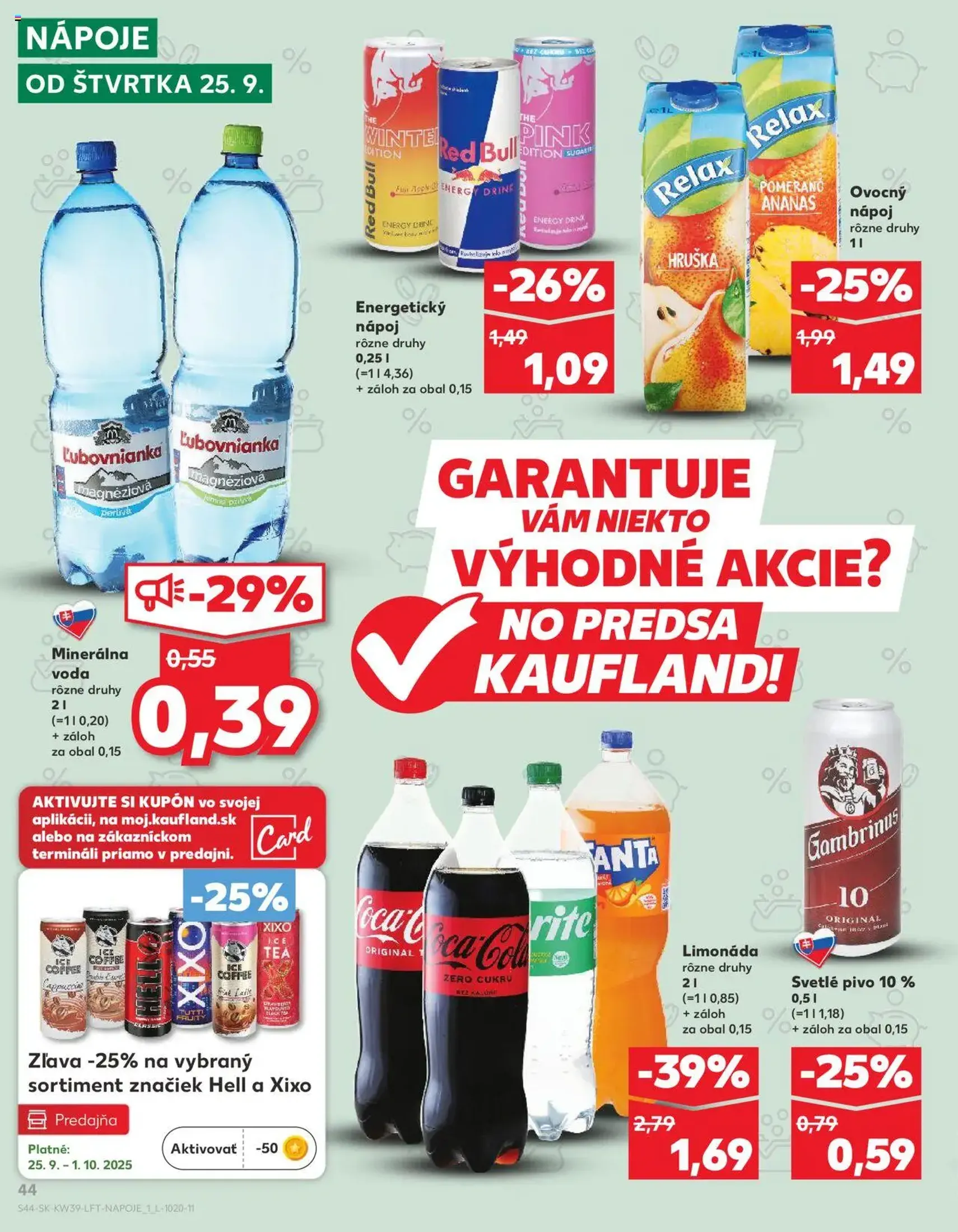 Kaufland Bratislava-Avion - platný leták od 25.09.2025 strana 44 z 78