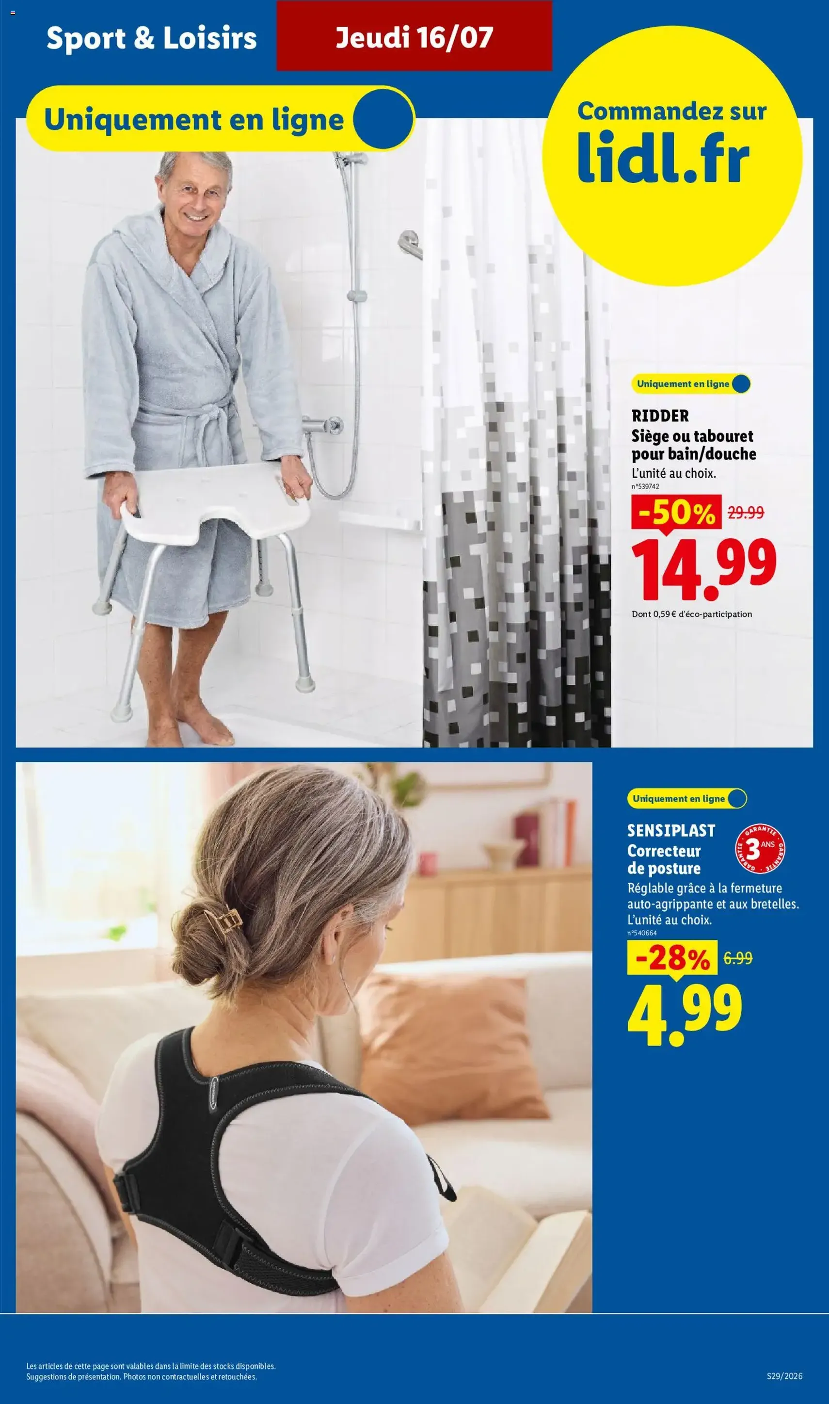 LIDL catalogue - brochure valable à partir du 16/07/2026, page 45 sur 61