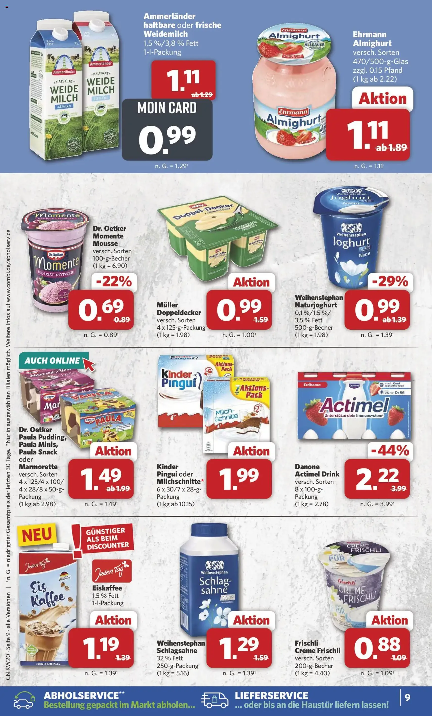Combi Prospekt - Gültiger Prospekt ab 11.05.2026, Seite 9 von insgesamt 31