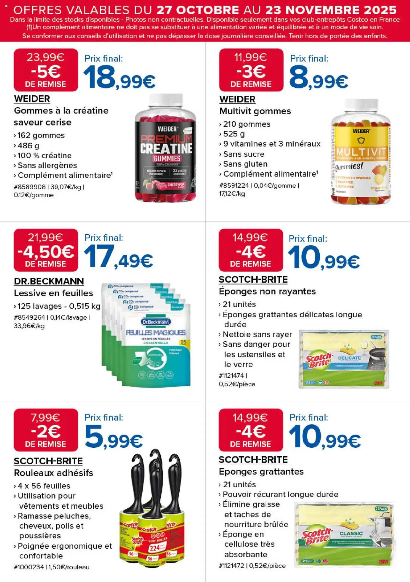 Costco catalogue - brochure valable à partir du 27/10/2025, page 16 sur 20 Costco catalogue - brochure valable à partir du 27/10/2025, page 16 sur 20