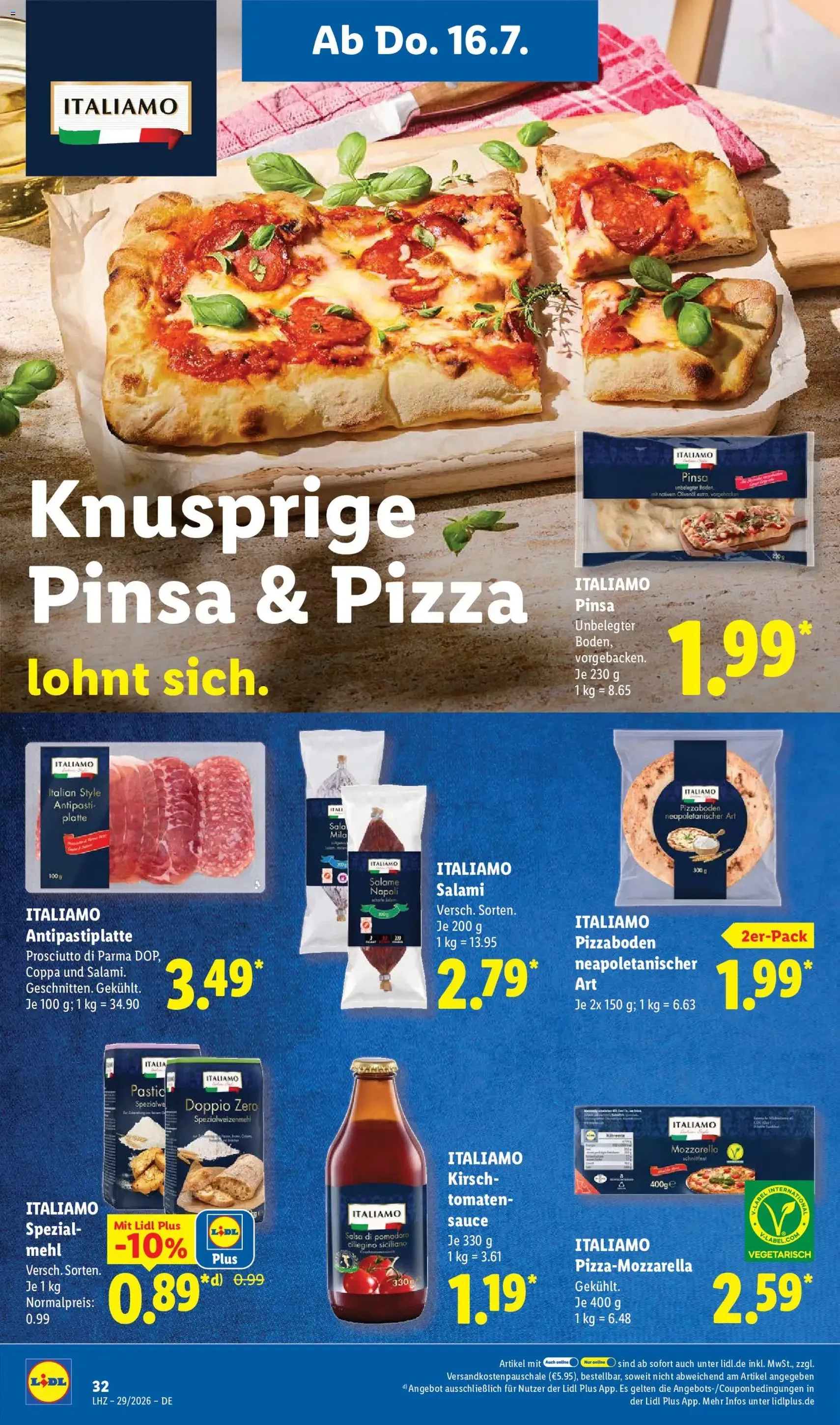 Lidl Prospekt - Gültiger Prospekt ab 13.07.2026, Seite 56 von insgesamt 72