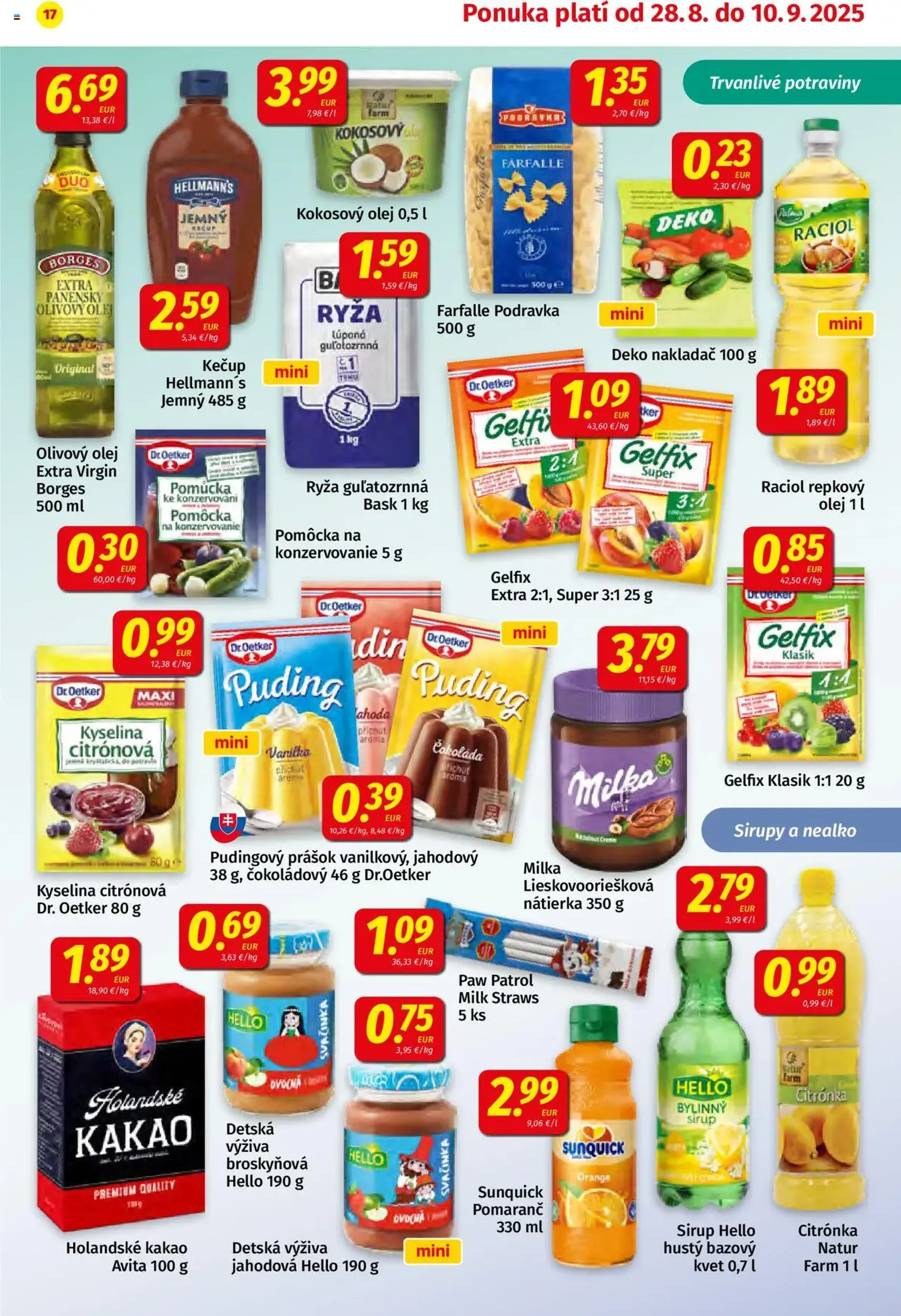 Koruna leták - platný leták od 28.08.2025 strana 17 z 24 Koruna leták - platný leták od 28.08.2025 strana 17 z 24