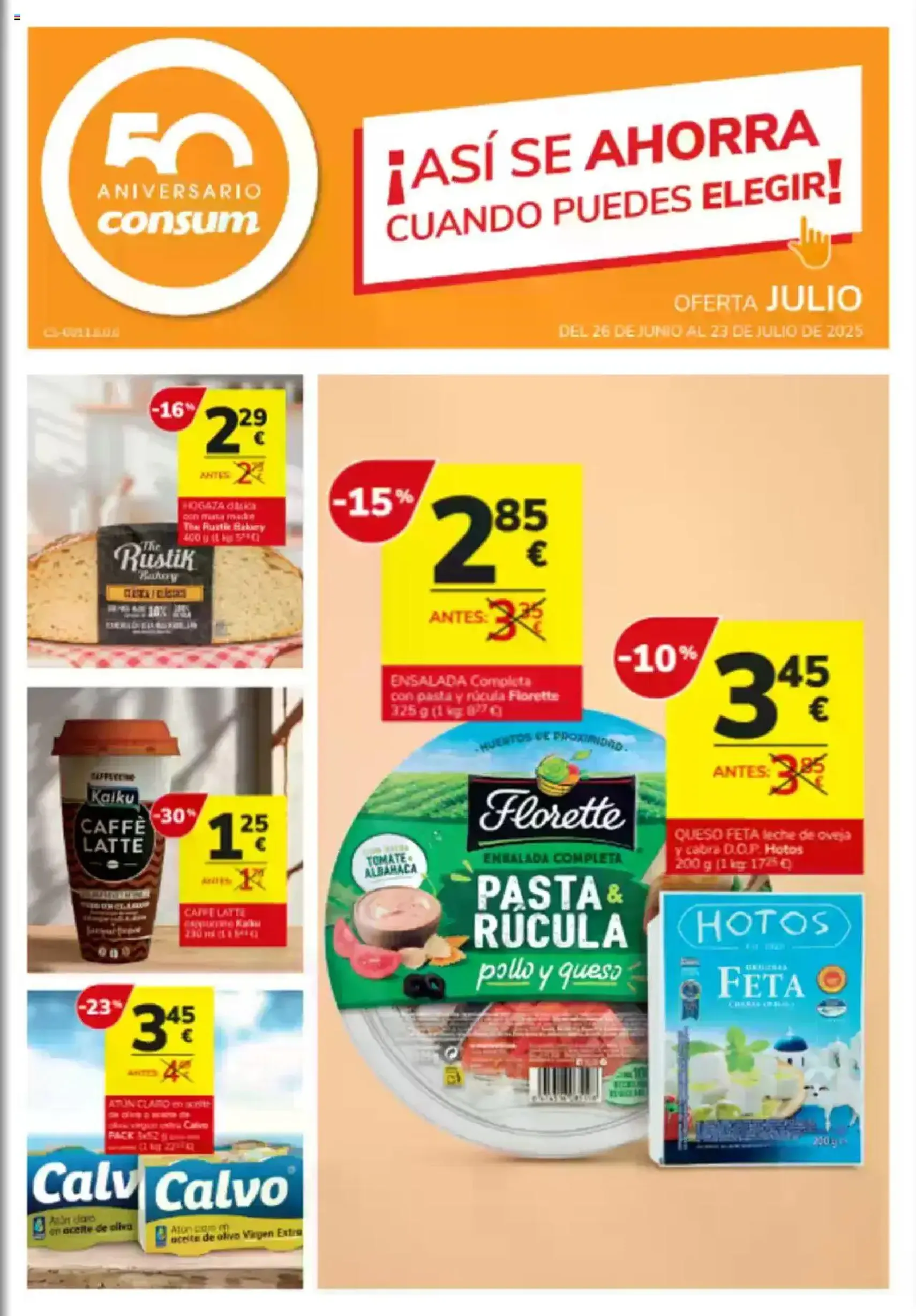 Consum folleto - folleto válido desde 26/06/2025 página 1 de 24 Consum folleto - folleto válido desde 26/06/2025 página 1 de 24