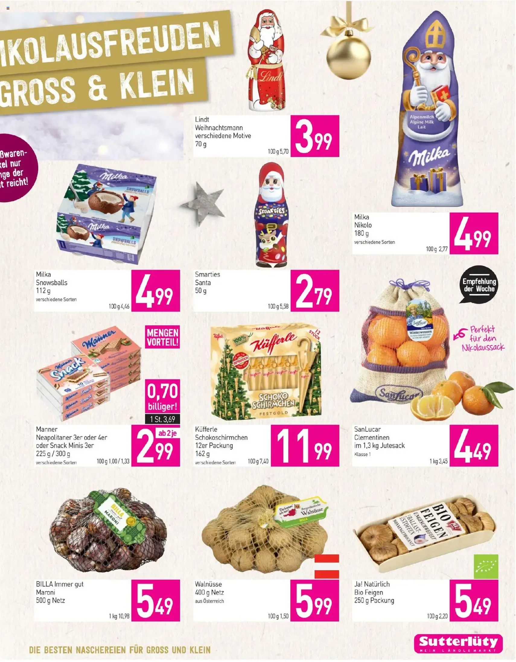 Sutterlüty Flugblatt - Gültiger Prospekt ab 20.11.2025, Seite 13 von insgesamt 24