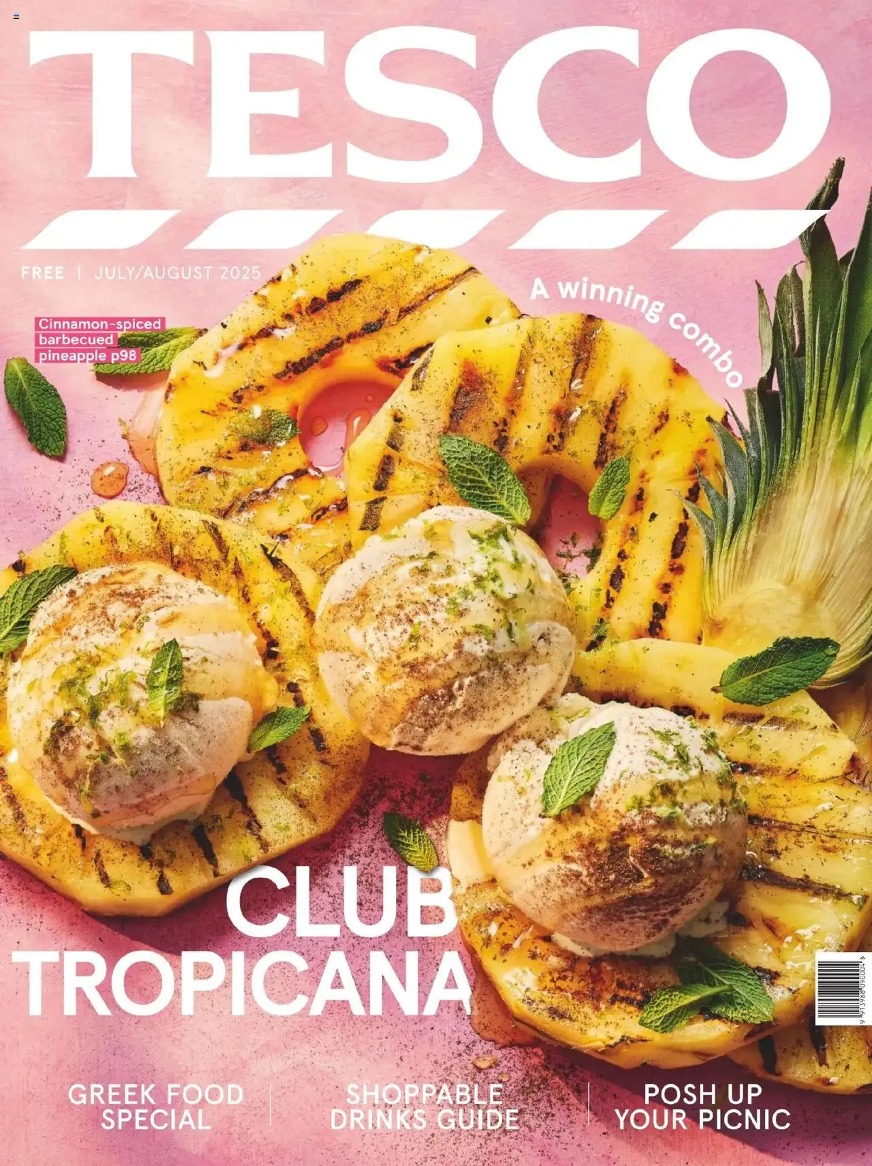 Tesco - Tesco Magazine - July/August 2025 - valid flyer from 10/07/2025, page 1 of 100 Tesco - Tesco Magazine - July/August 2025 - valid flyer from 10/07/2025, page 1 of 100