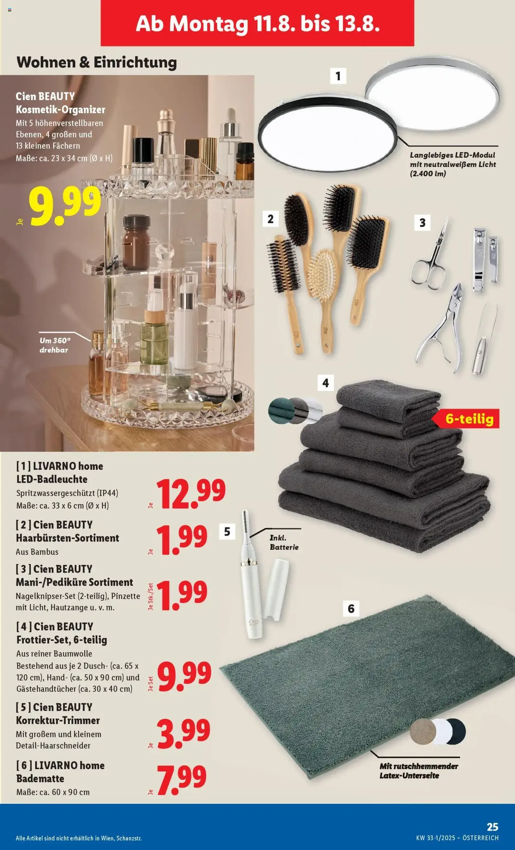 Lidl Flugblatt - Gültiger Prospekt ab 07.08.2025, Seite 29 von insgesamt 46 Lidl Flugblatt - Gültiger Prospekt ab 07.08.2025, Seite 29 von insgesamt 46