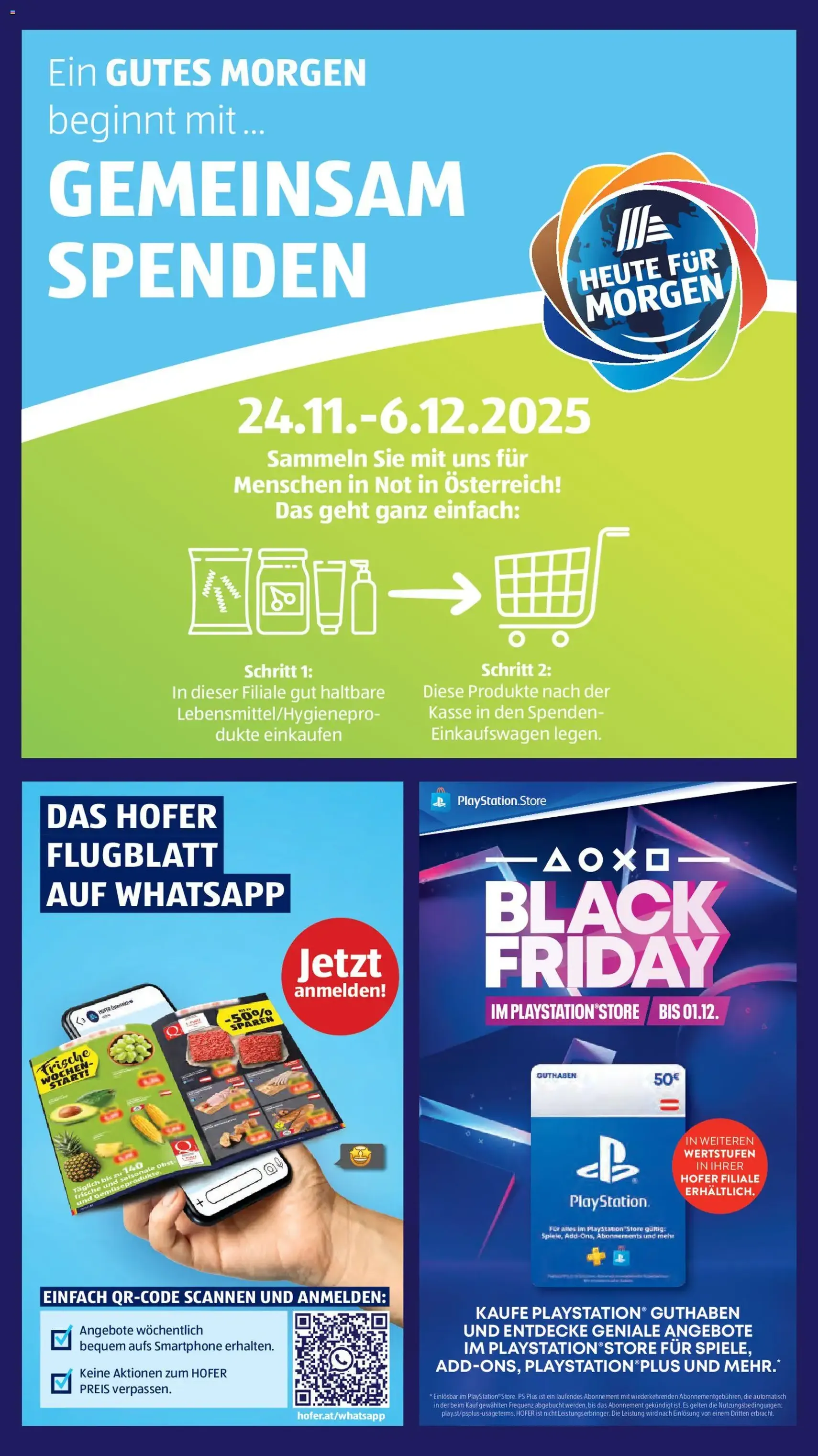 Hofer - Black Friday - Gültiger Prospekt ab 28.11.2025, Seite 3 von insgesamt 61