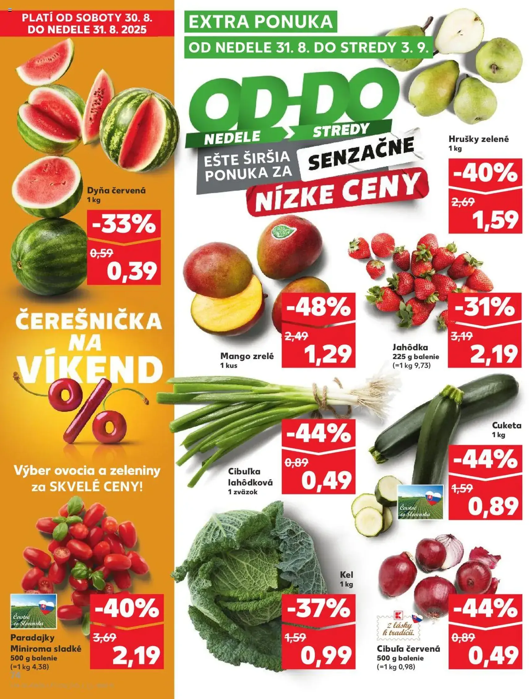 Kaufland SK Bratislava-Devínska Nová Ves - 2025.08.28. érvényes szórólap 74 oldal 80 oldalból