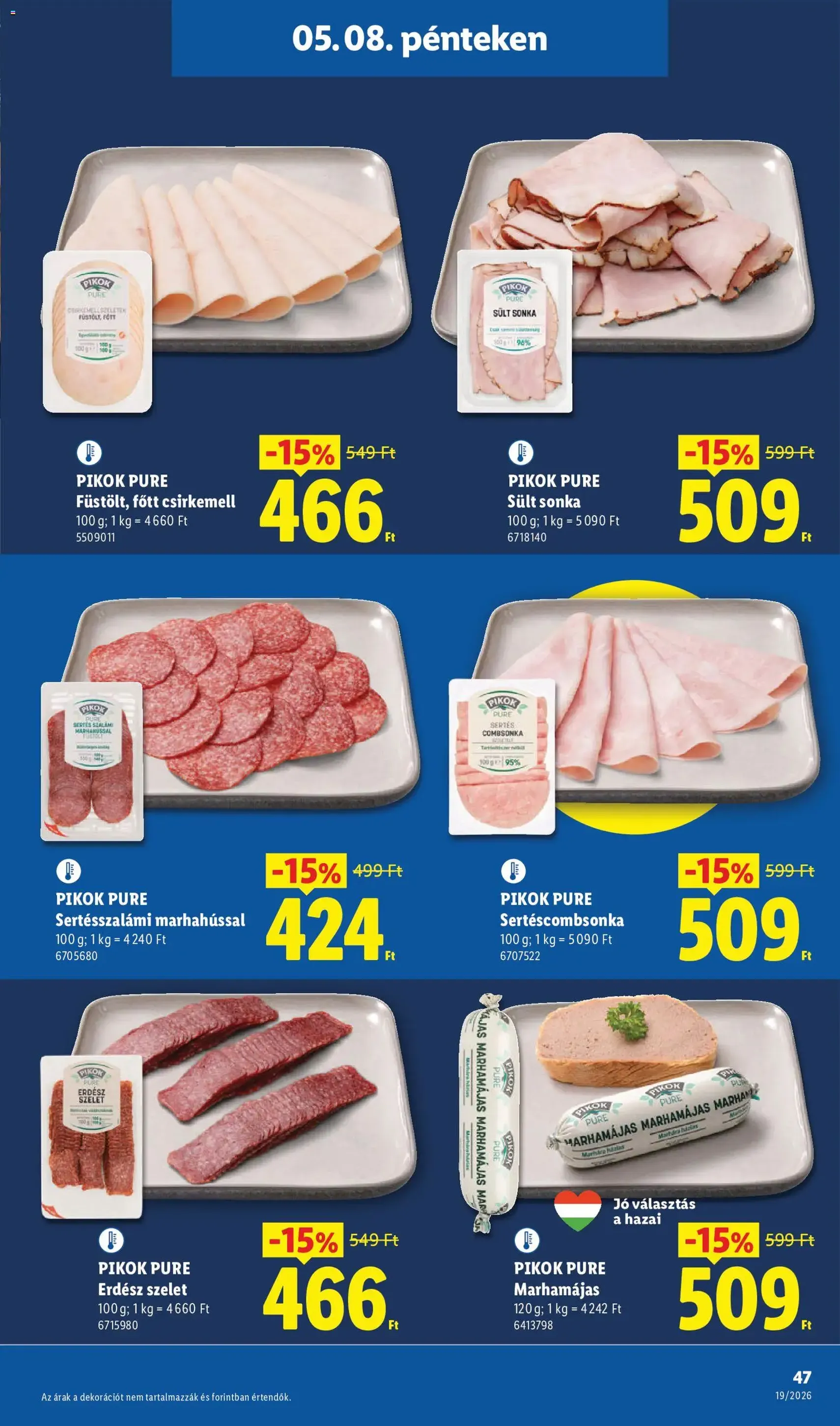 Lidl akciós újság - 2026.05.07. érvényes szórólap 47 oldal 76 oldalból