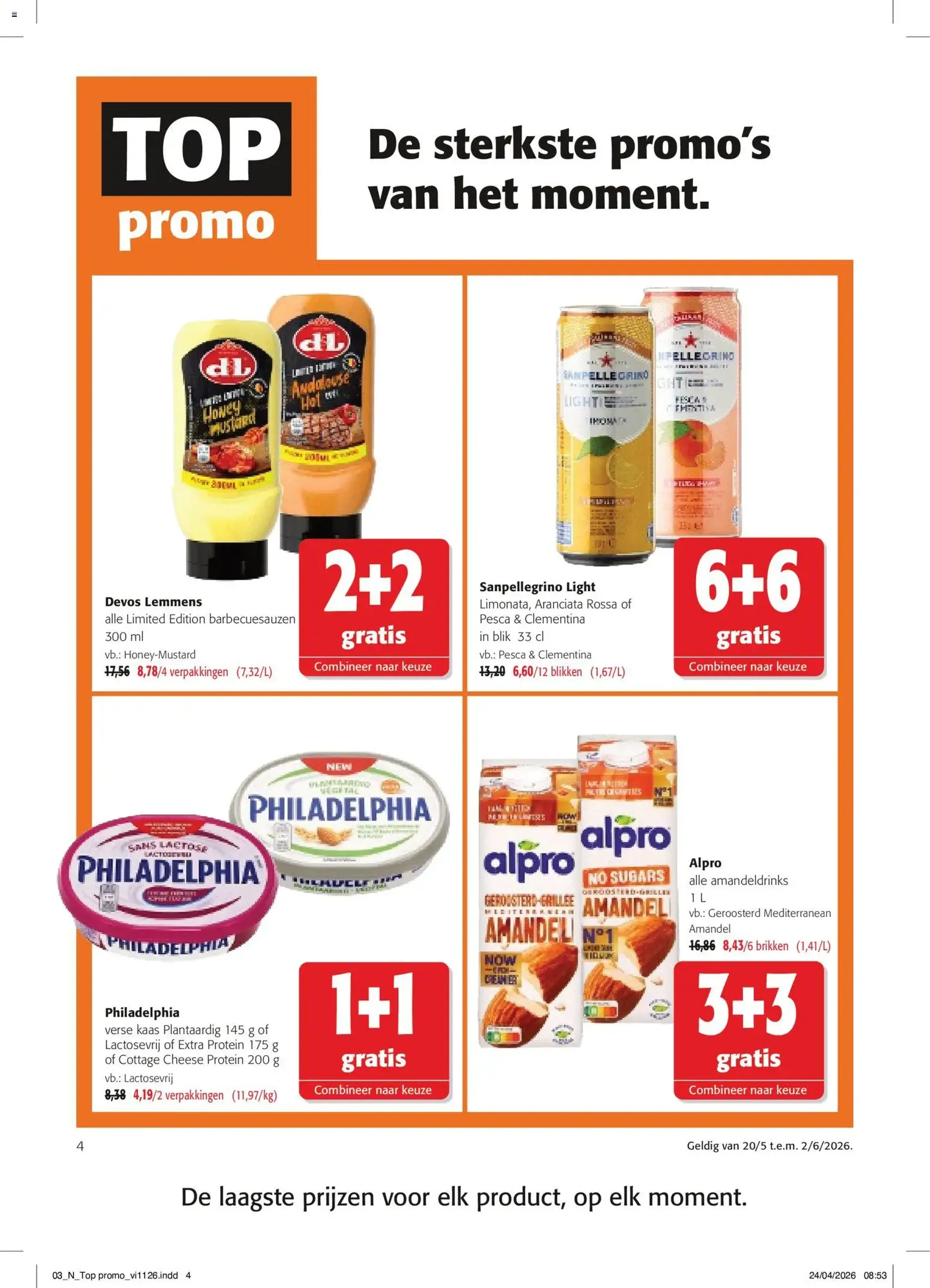 Colruyt folder / publicité - geldige folder vanaf 20/05/2026 pagina 4 van 36