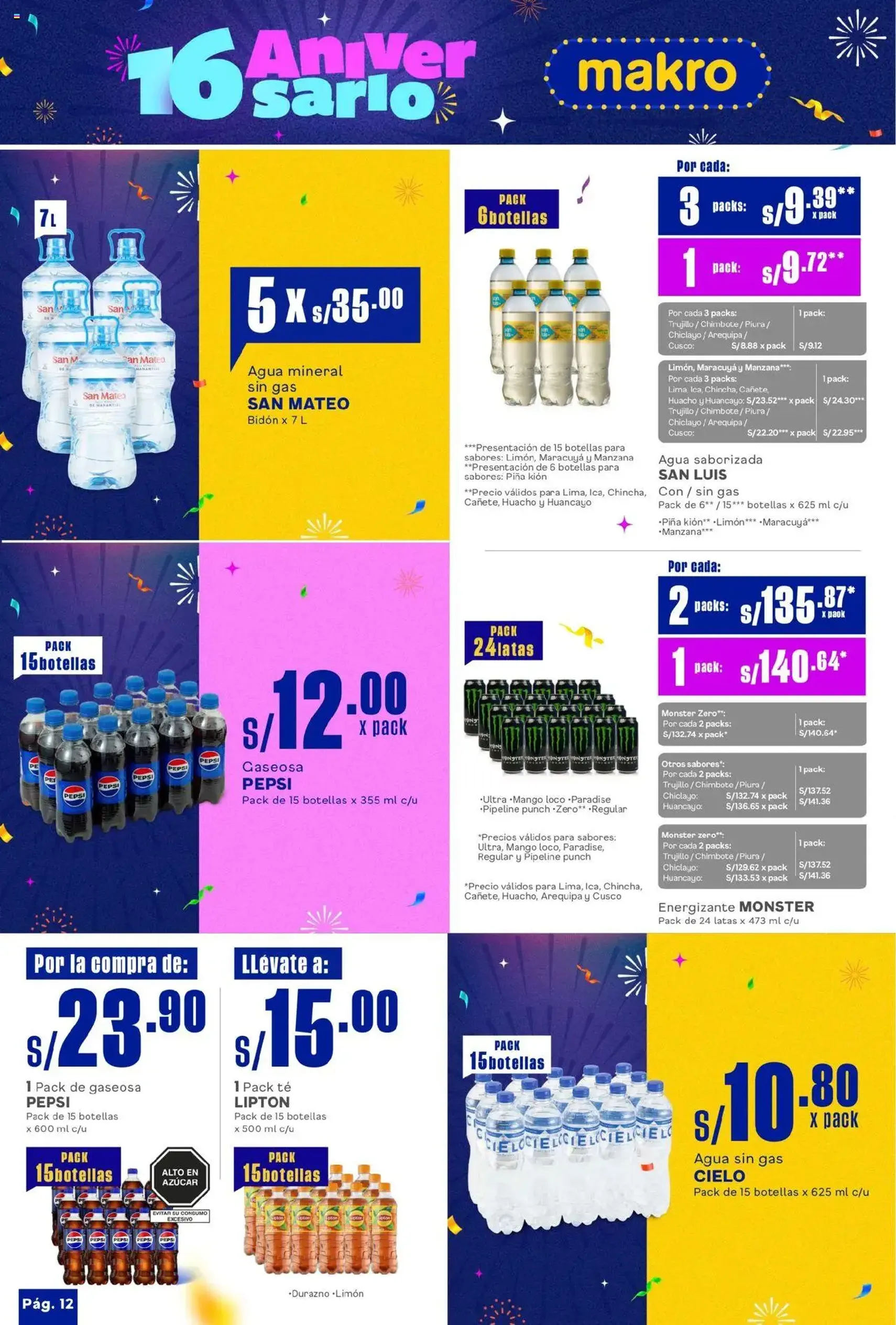 Catálogo Makro - folleto válido desde 17/07/2025 página 14 de 24 Catálogo Makro - folleto válido desde 17/07/2025 página 14 de 24