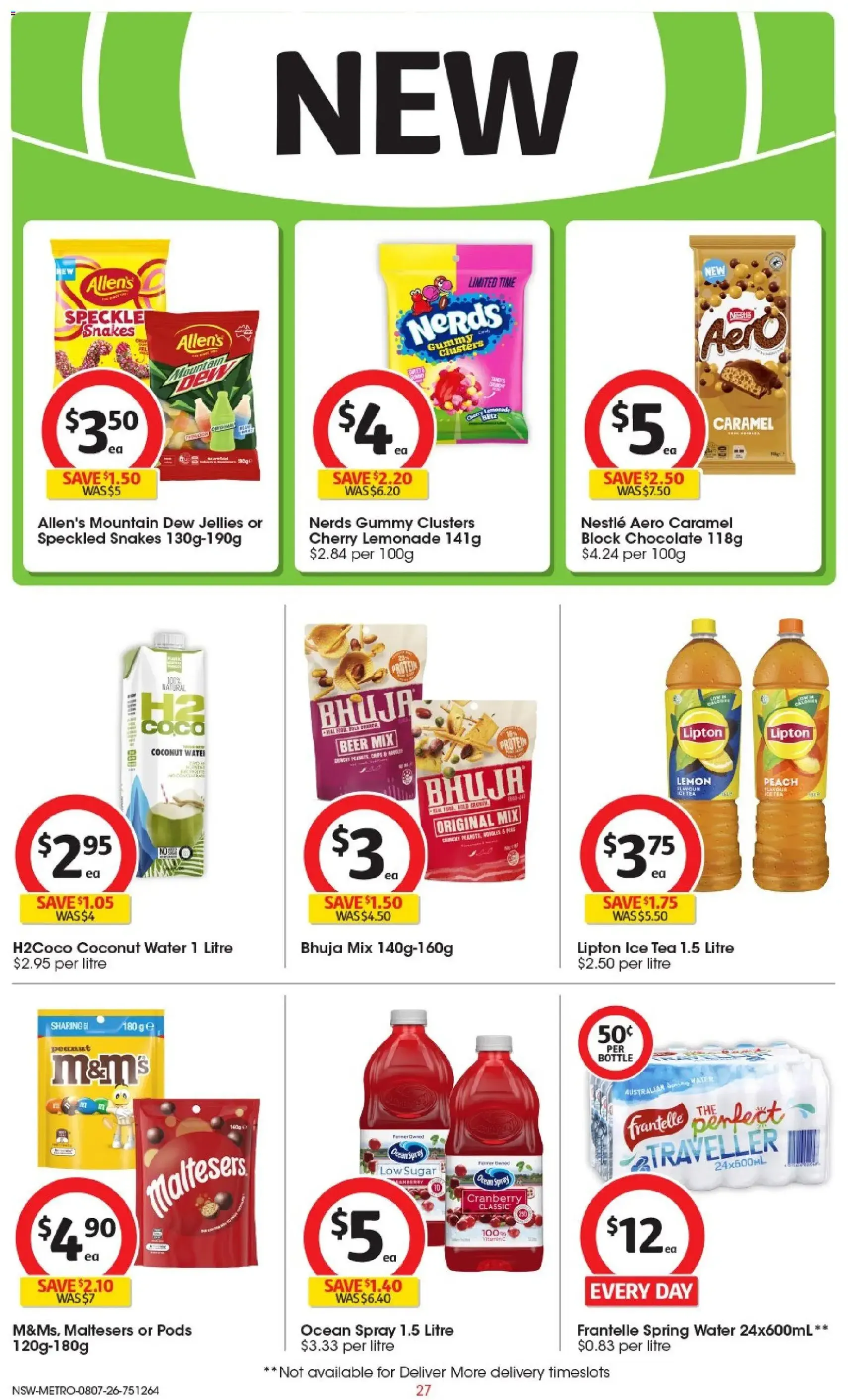 Coles catalogue - valid flyer from 08/07/2026, page 27 of 50