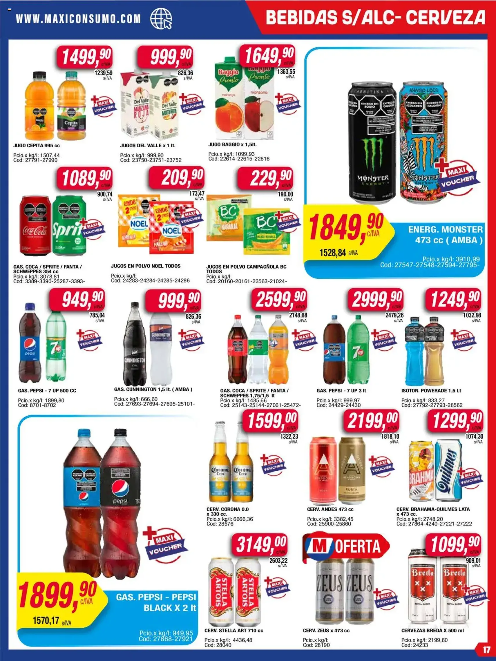 Maxiconsumo ofertas - folleto válido desde 04/08/2025 página 17 de 28