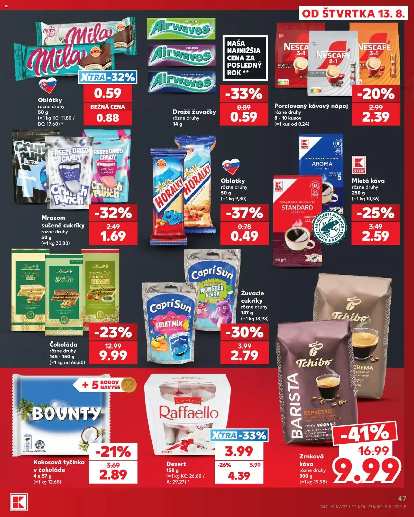 Kaufland leták - platný leták od 13.08.2026 strana 47 z 80