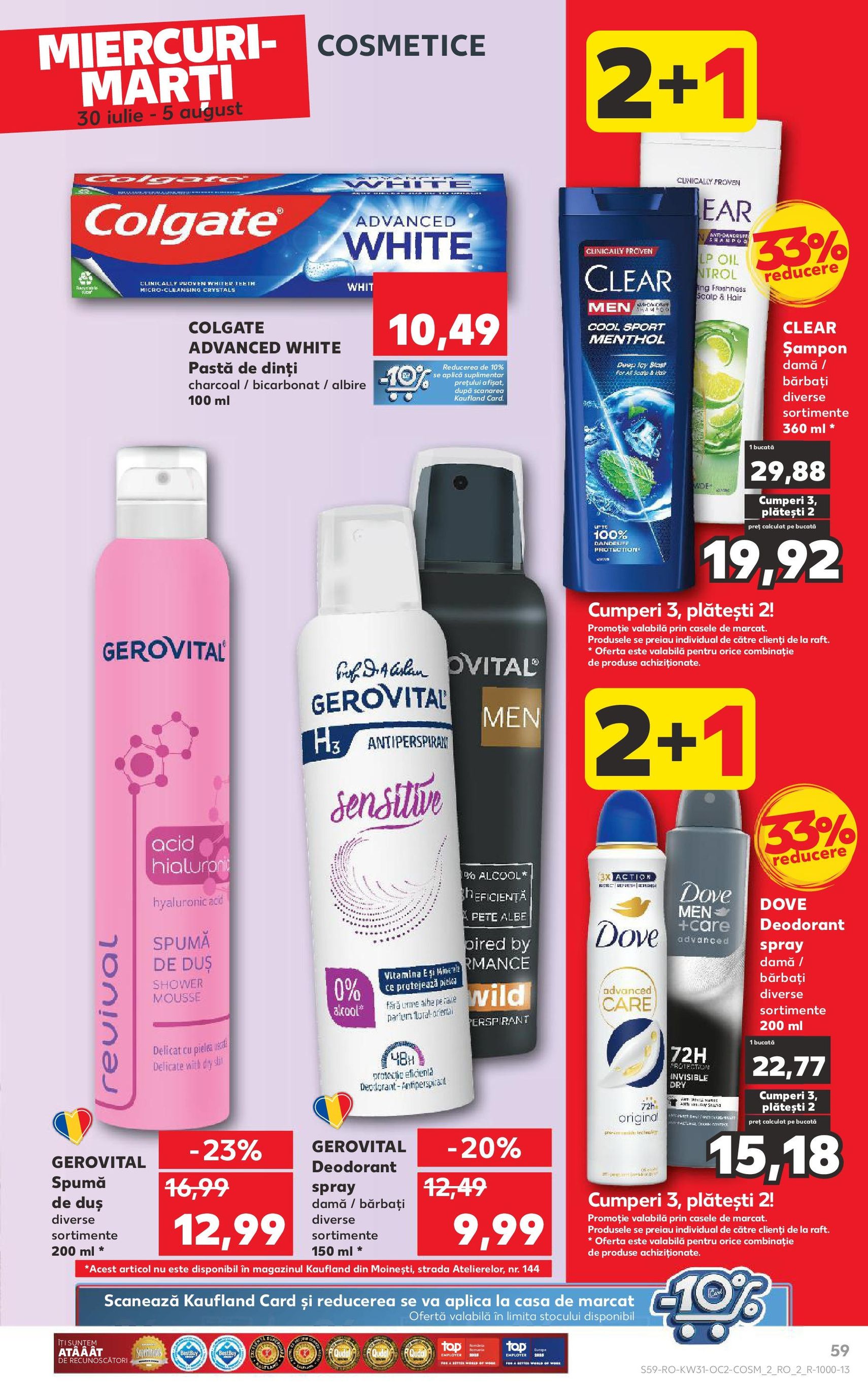 Catalog Kaufland - București - cataloage valabile începând cu 30.07.2025 pagina 59 din 68 Catalog Kaufland - București - cataloage valabile începând cu 30.07.2025 pagina 59 din 68