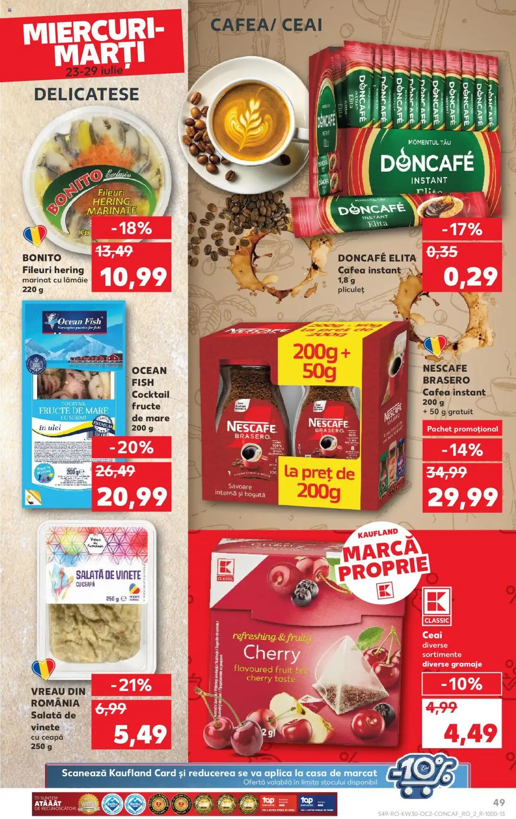 Kaufland RO - București - 2025.07.23. érvényes szórólap 49 oldal 72 oldalból Kaufland RO - București - 2025.07.23. érvényes szórólap 49 oldal 72 oldalból
