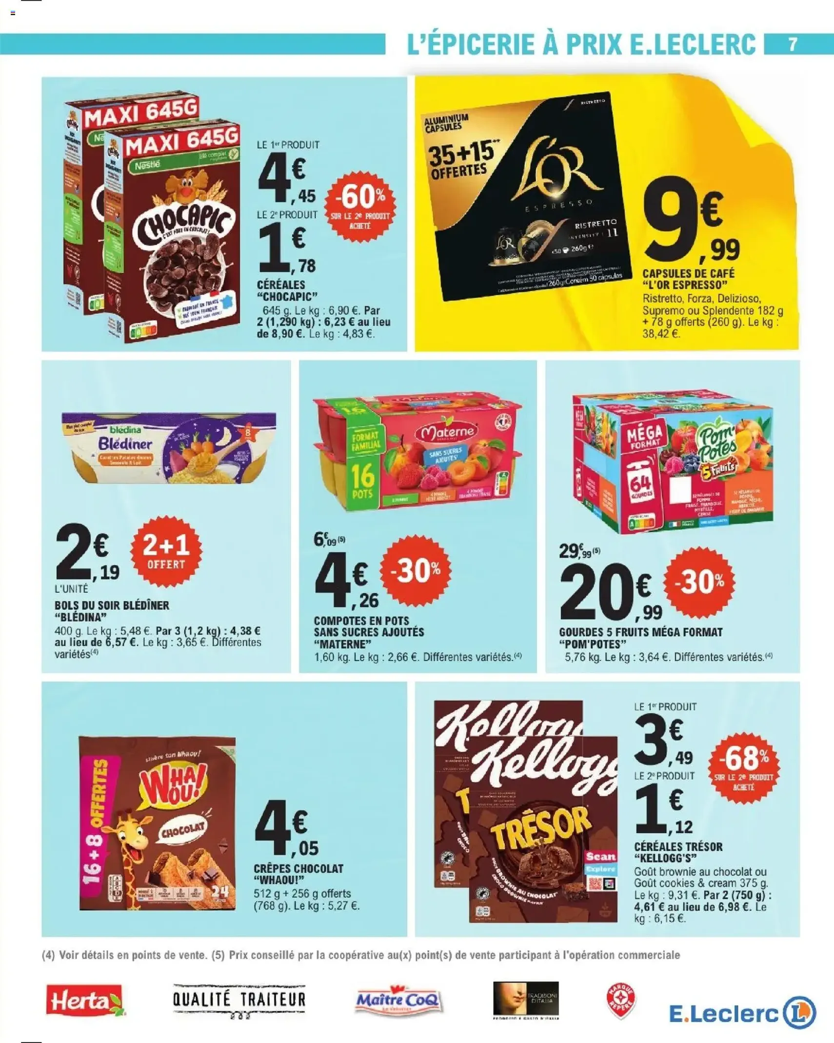 E.Leclerc catalogue de la semaine 17 - brochure valable à partir du 21/04/2026, page 7 sur 44