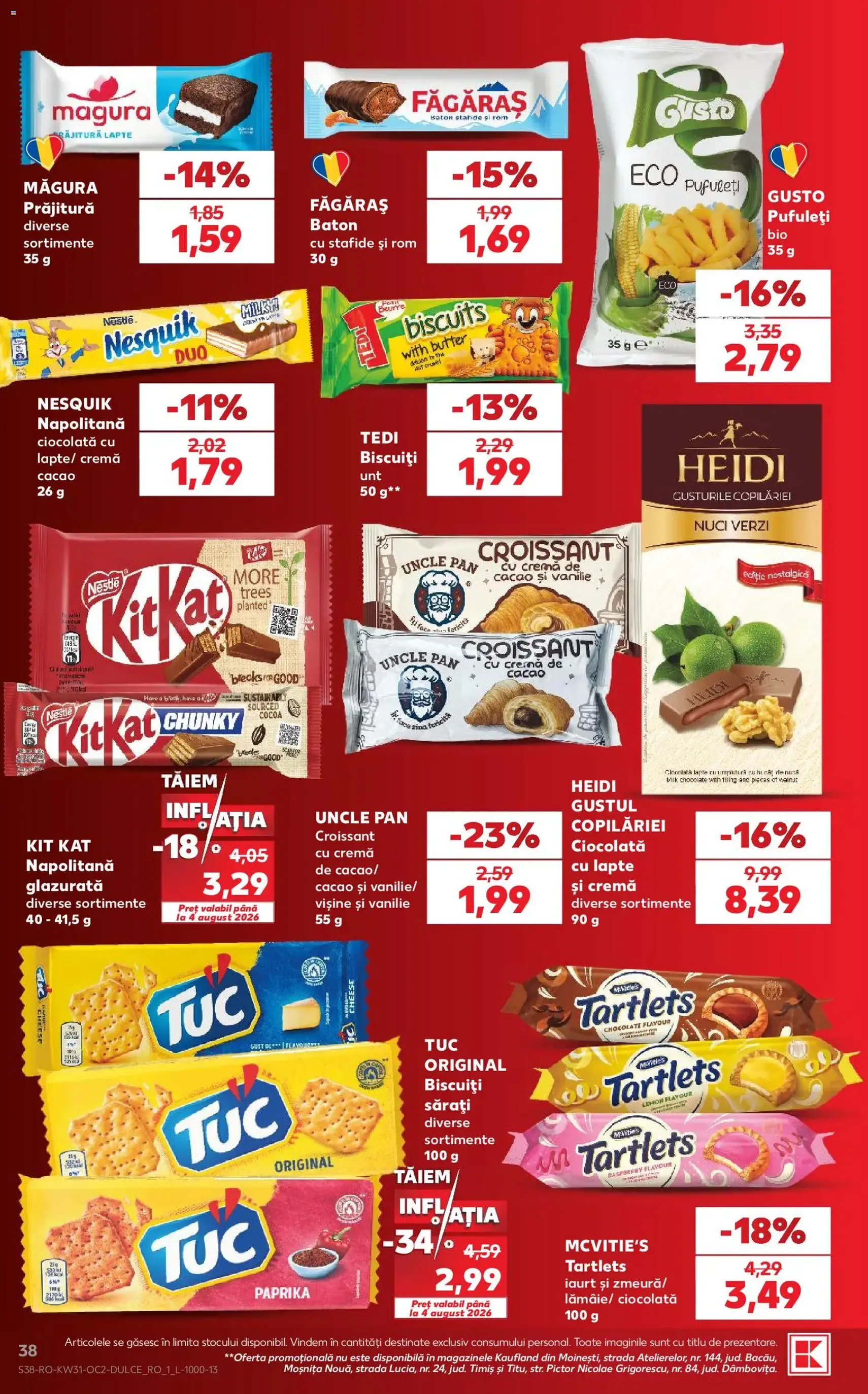 Kaufland RO akciós újság - 2026.07.29. érvényes szórólap 38 oldal 64 oldalból