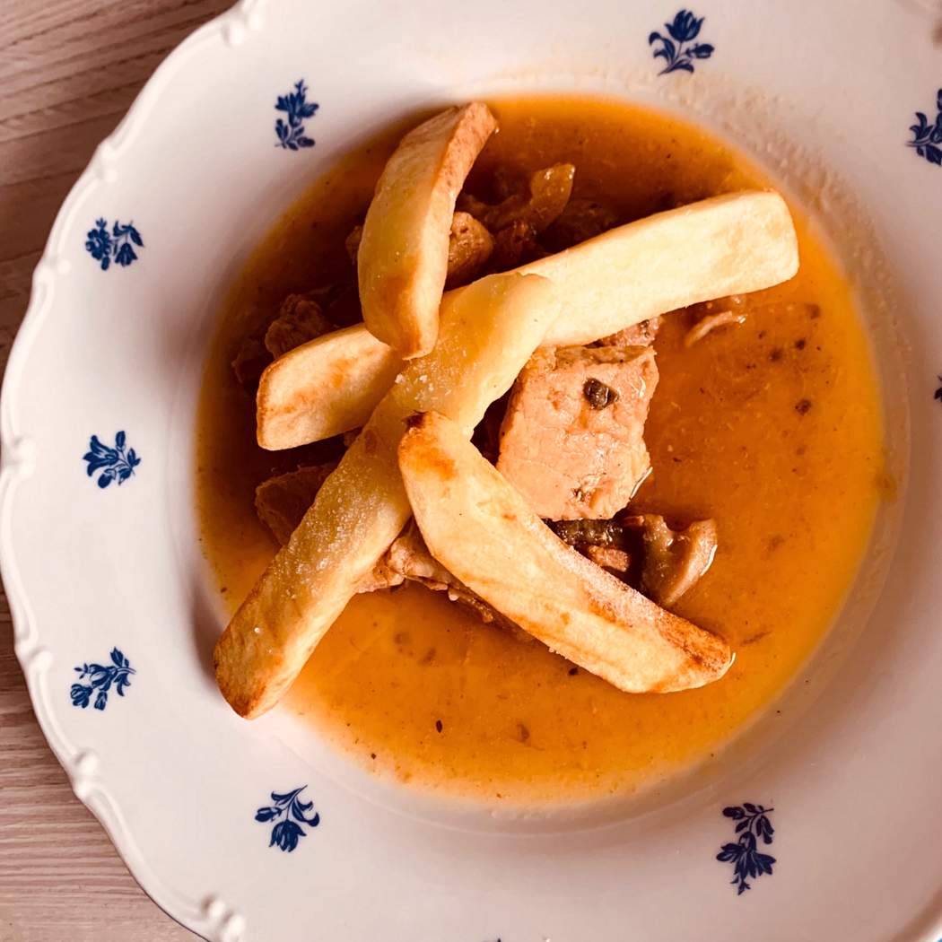 Vepřové na žampionech