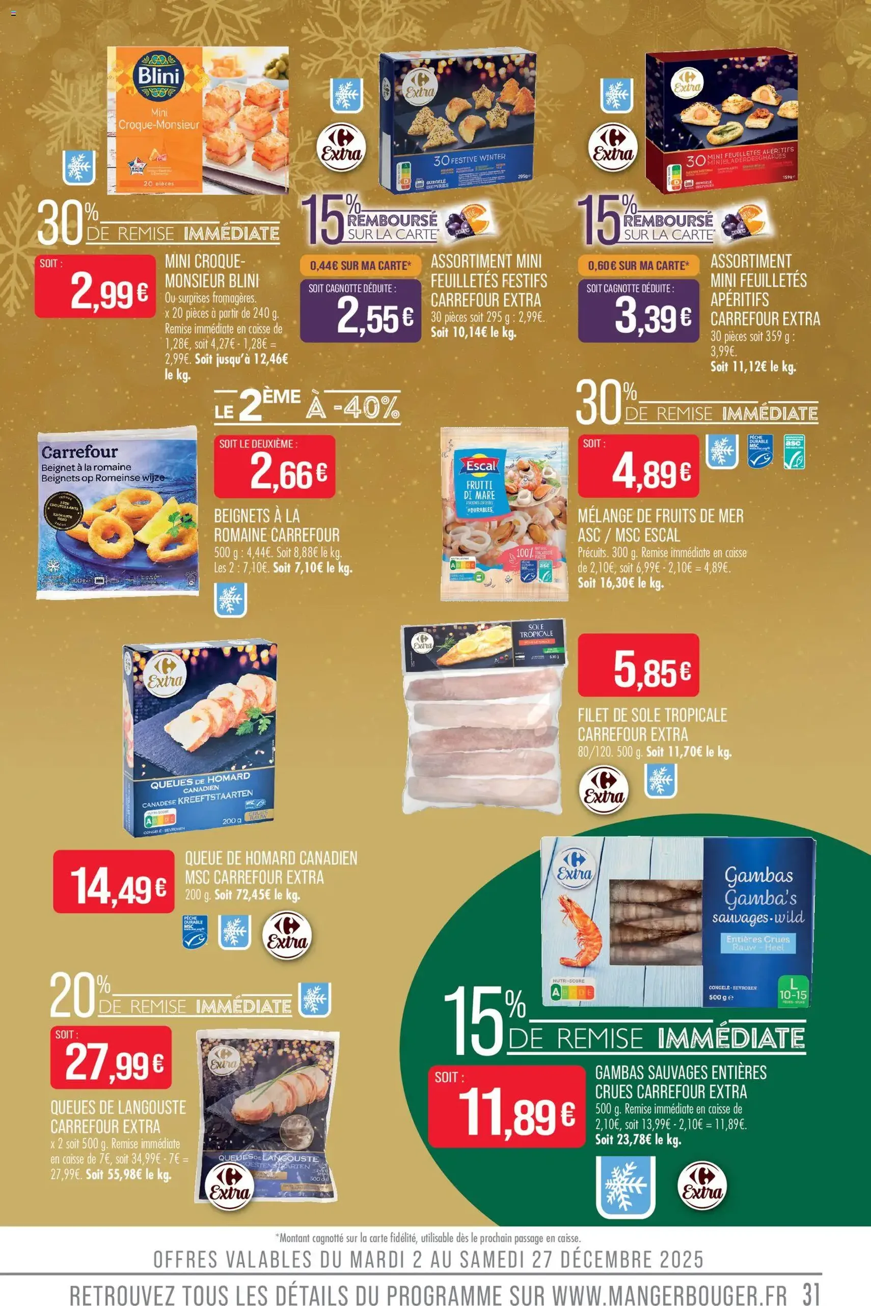 Match Supermarché catalogue - brochure valable à partir du 02/12/2025, page 31 sur 36