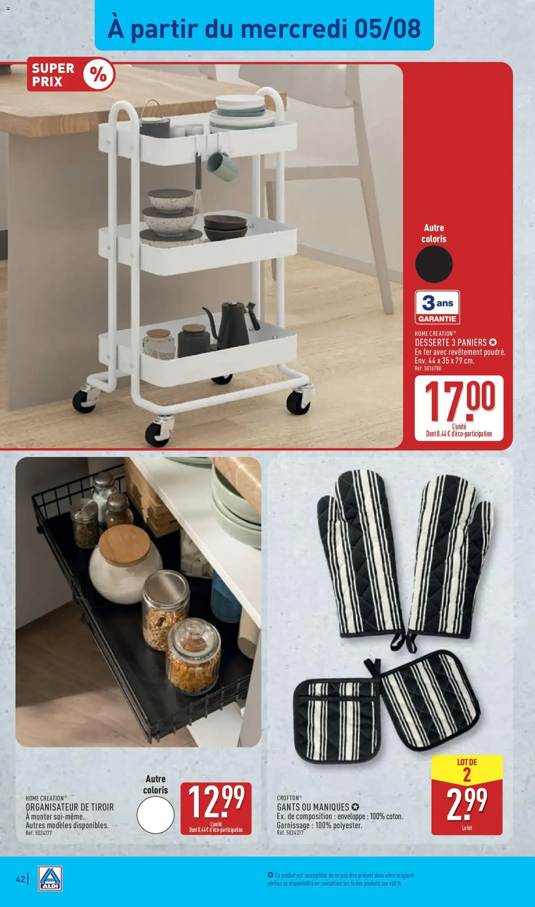 Aldi catalogue - brochure valable à partir du 04/08/2026, page 44 sur 55