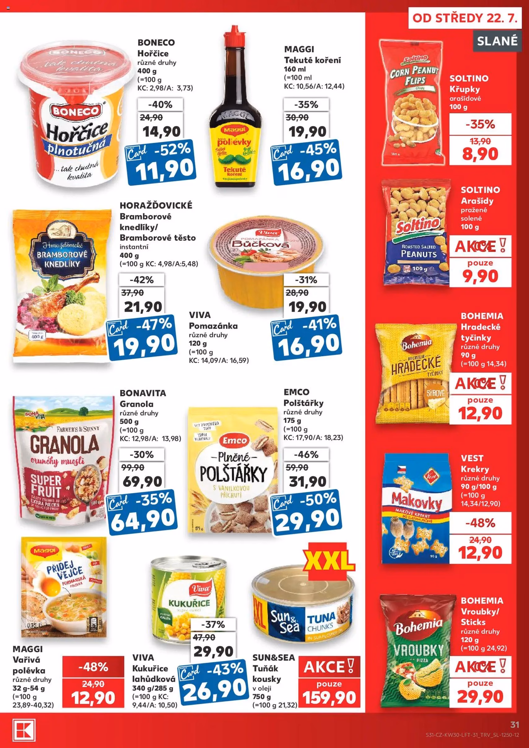 Kaufland leták - platný leták od 22.07.2026 strana 31 z 52