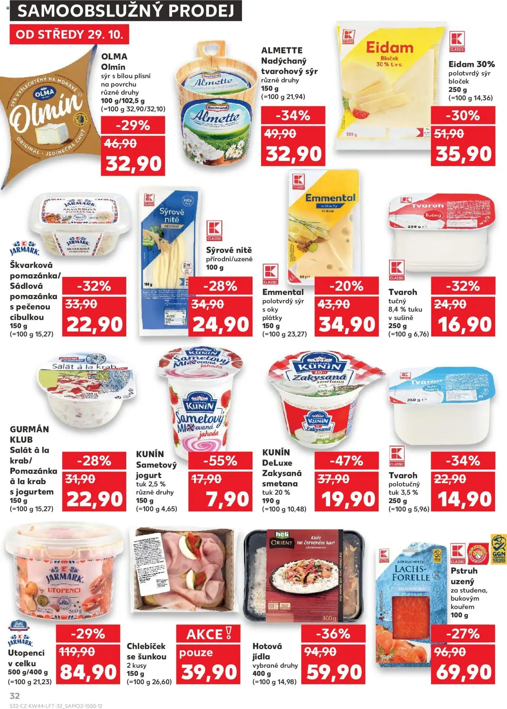 Kaufland leták - platný leták od 29.10.2025 strana 32 z 60