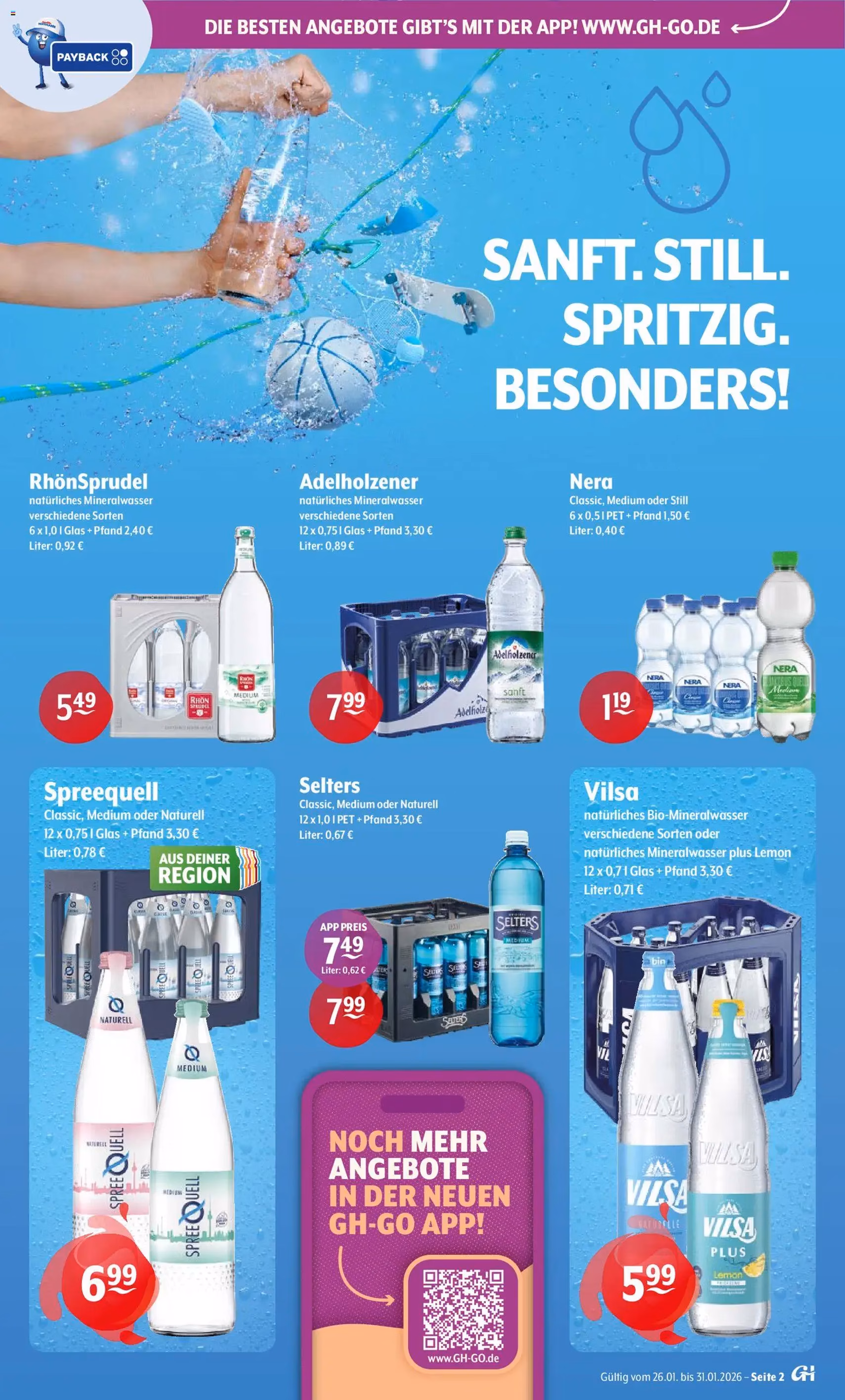 Trink und Spare Prospekt - Gültiger Prospekt ab 26.01.2026, Seite 2 von insgesamt 11