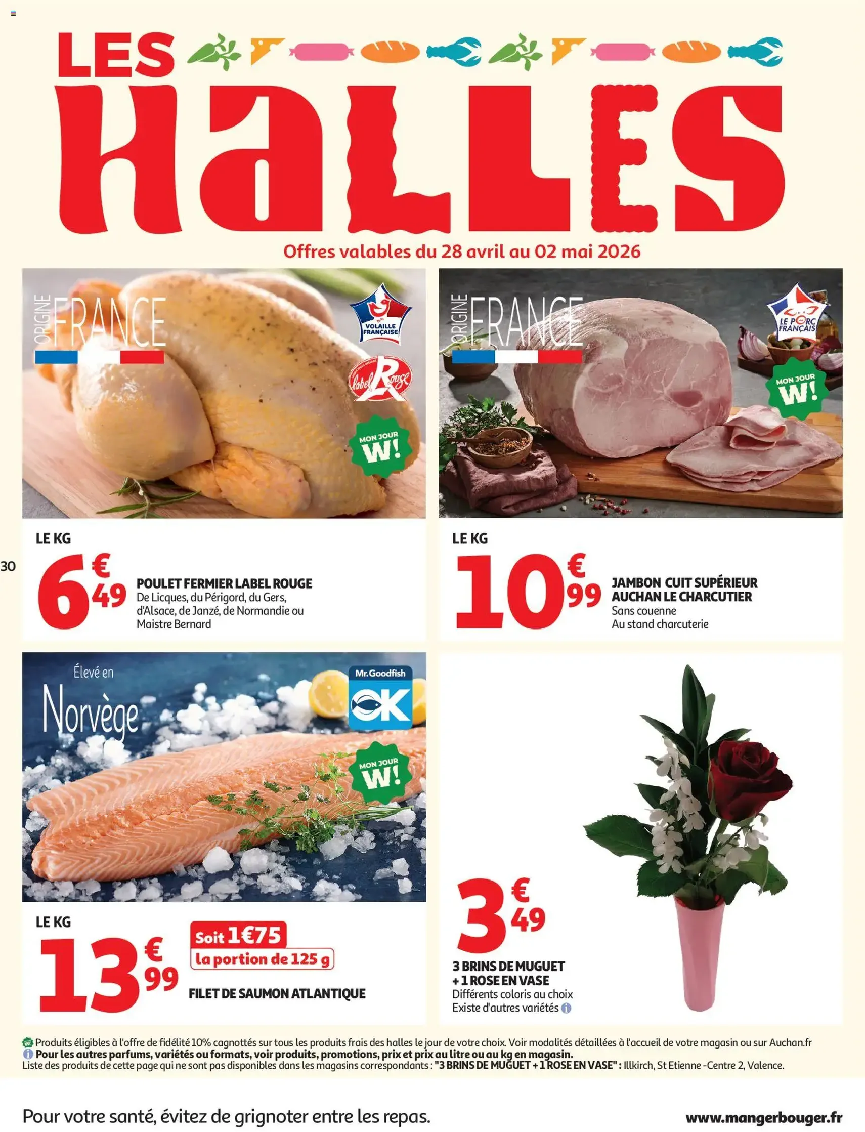Auchan prospectus - brochure valable à partir du 28/04/2026, page 30 sur 58