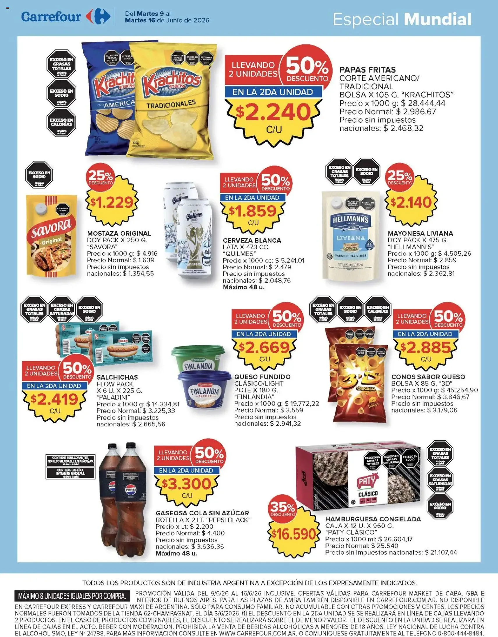 Carrefour Market catálogo - folleto válido desde 09/06/2026 página 3 de 28