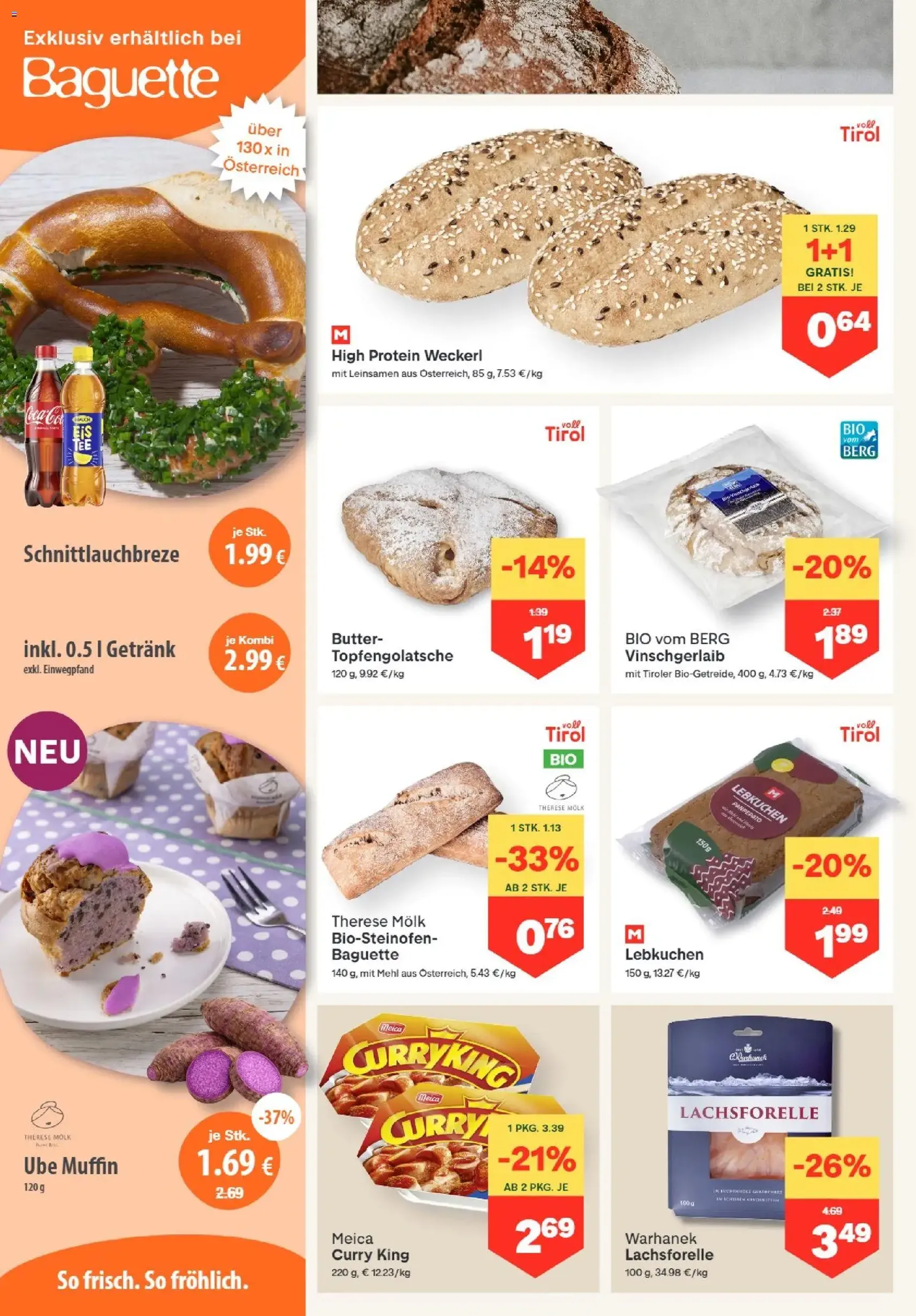 MPREIS Flugblatt - Gültiger Prospekt ab 08.10.2026, Seite 4 von insgesamt 15