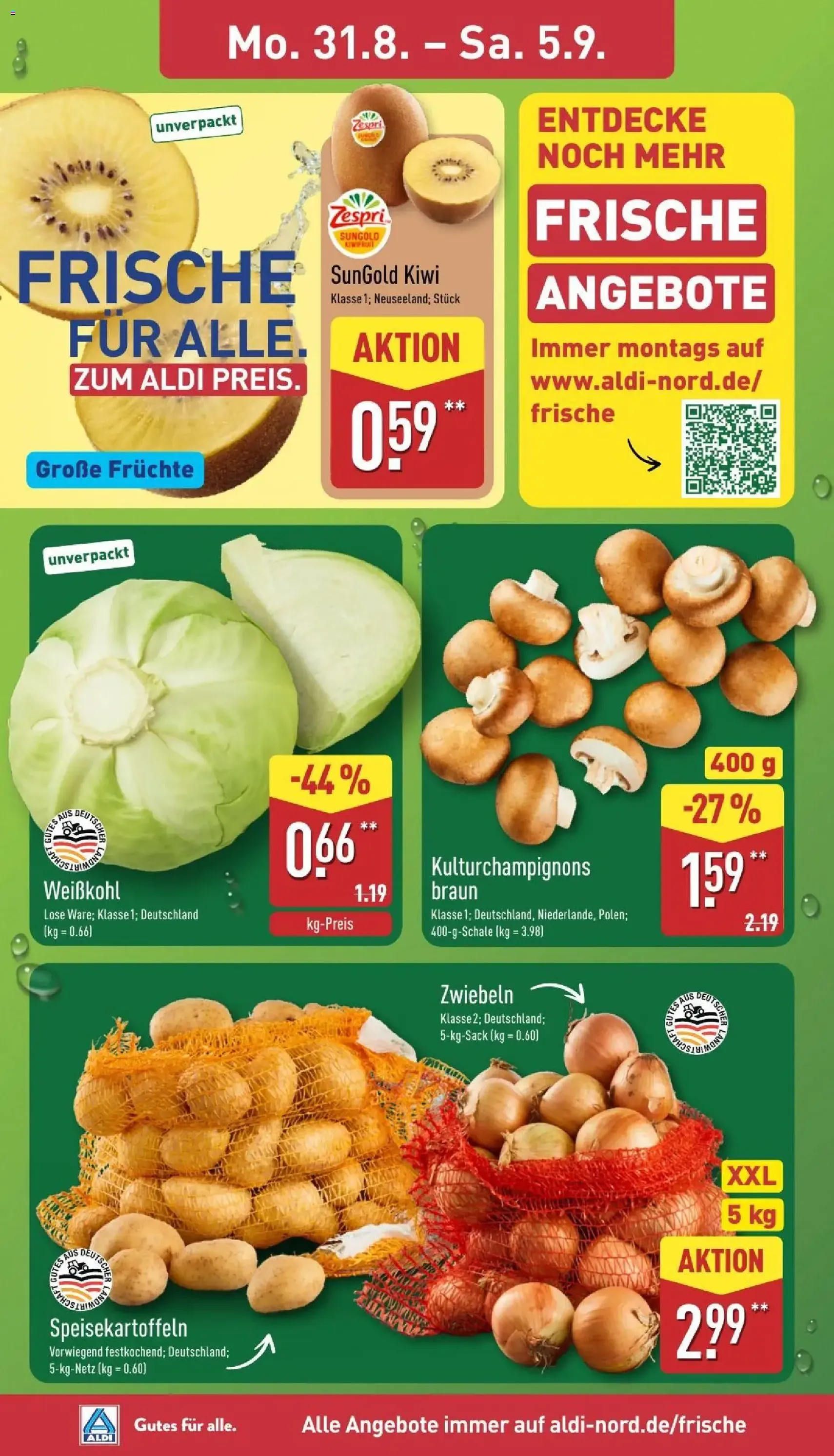 Aldi Prospekt - Gültiger Prospekt ab 31.08.2026, Seite 2 von insgesamt 41