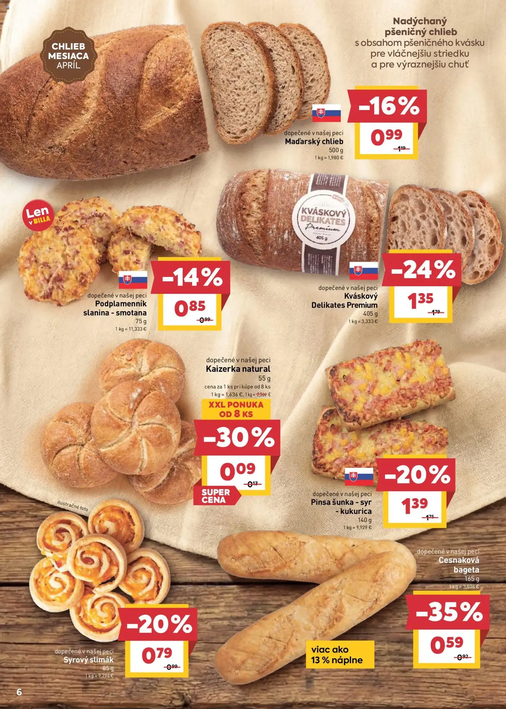 Billa leták - platný leták od 15.04.2026 strana 6 z 24