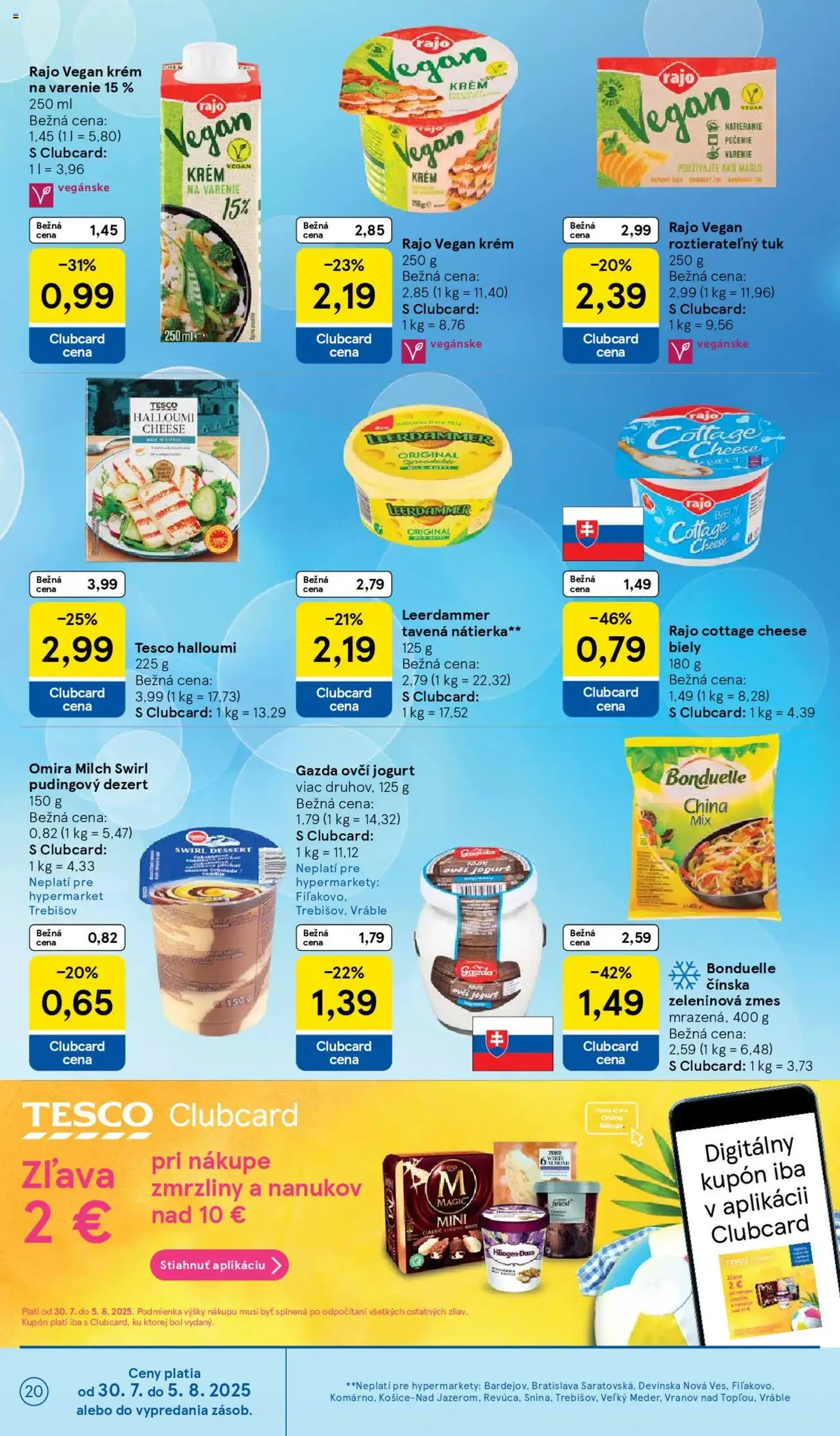 Tesco Hypermarket - leták - platný leták od 30.07.2025 strana 20 z 33 Tesco Hypermarket - leták - platný leták od 30.07.2025 strana 20 z 33