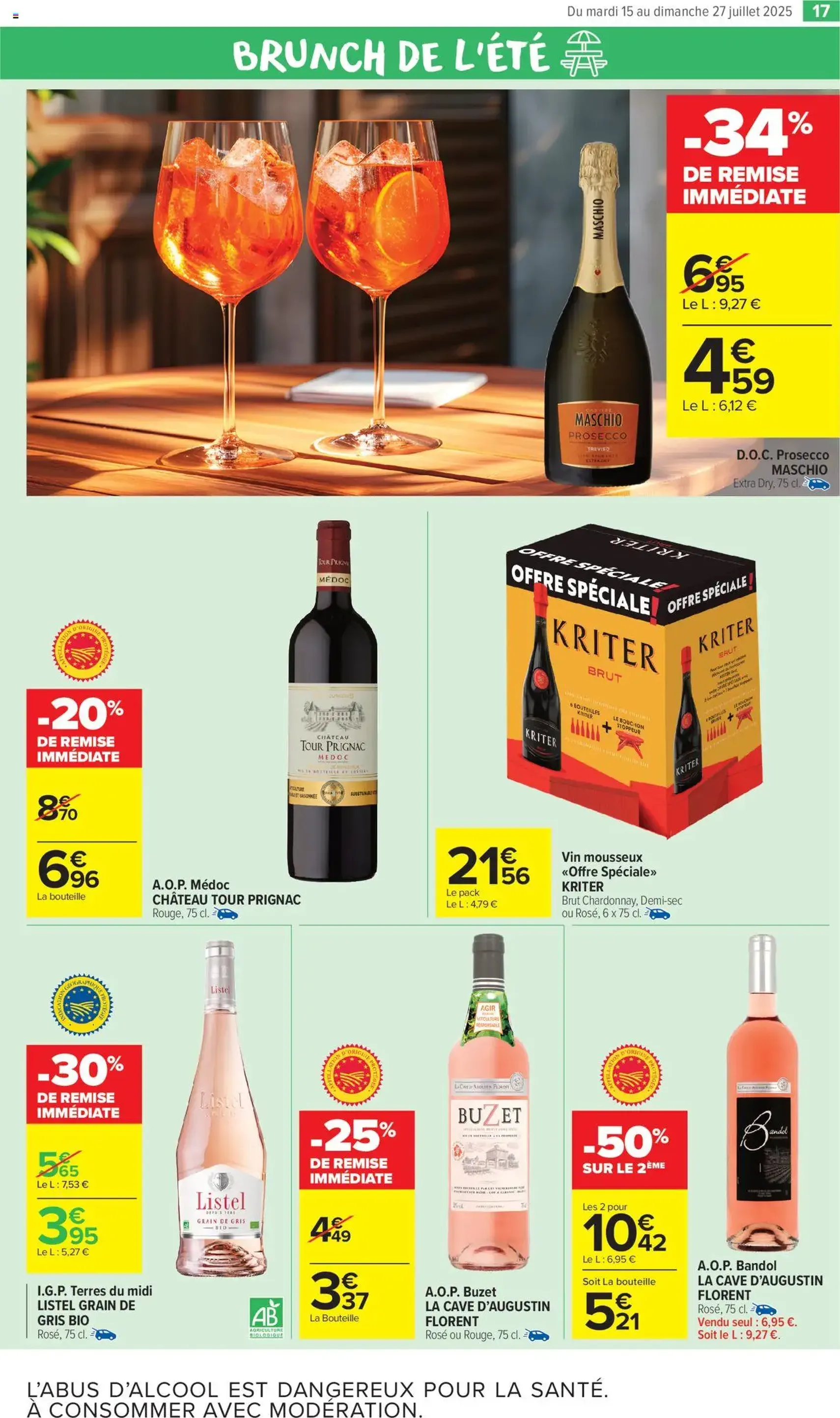 Carrefour Market catalogue semaine 29 - brochure valable à partir du 15/07/2025, page 19 sur 54 Carrefour Market catalogue semaine 29 - brochure valable à partir du 15/07/2025, page 19 sur 54