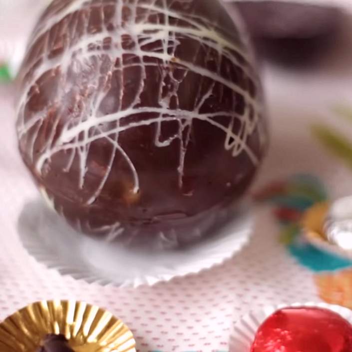 Uova di pasqua al cioccolato fatte in casa