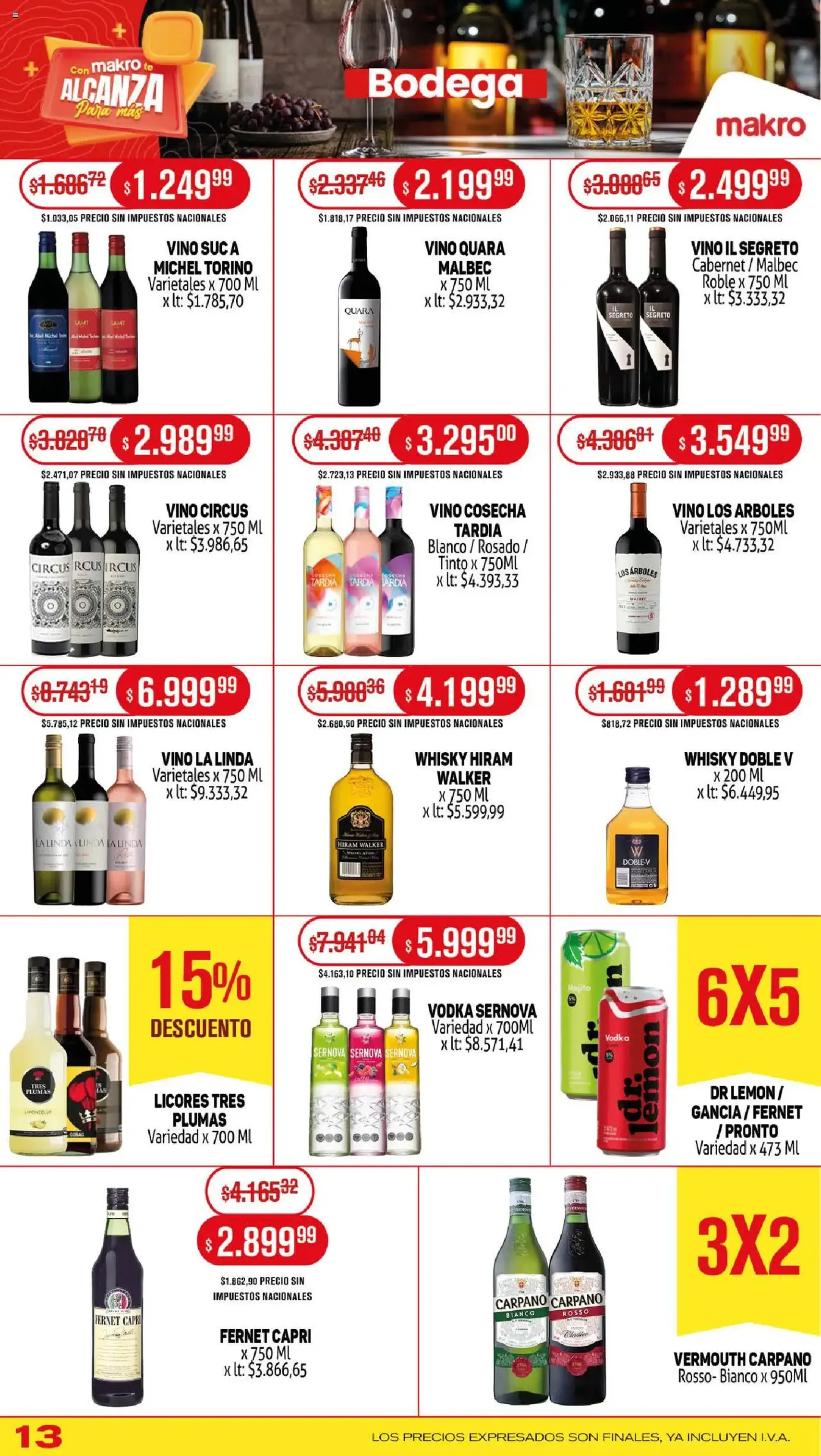 Makro ofertas - folleto válido desde 24/07/2025 página 13 de 20