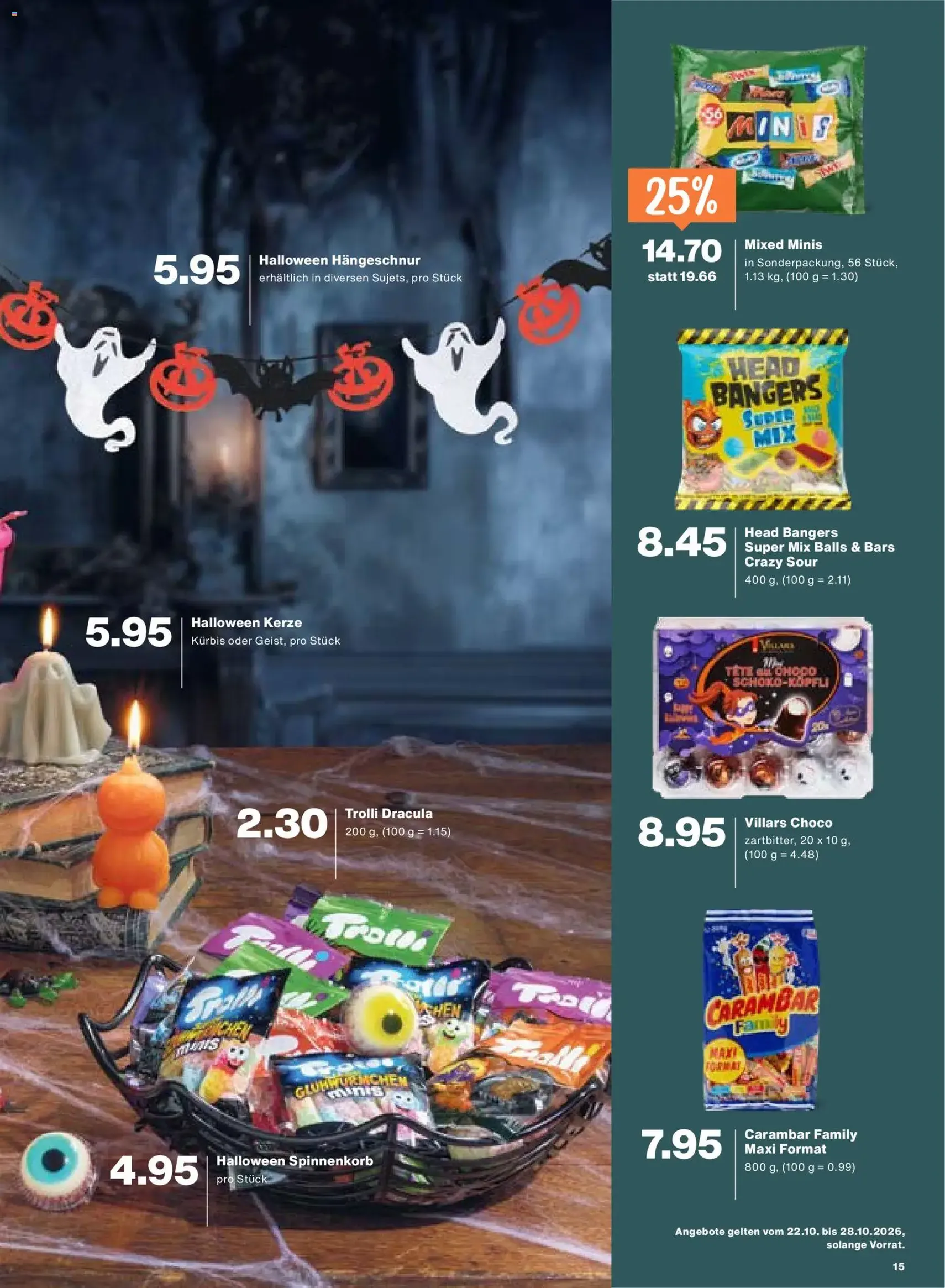 Migros aktionen - Gültiger Prospekt ab 22.10.2026, Seite 15 von insgesamt 24