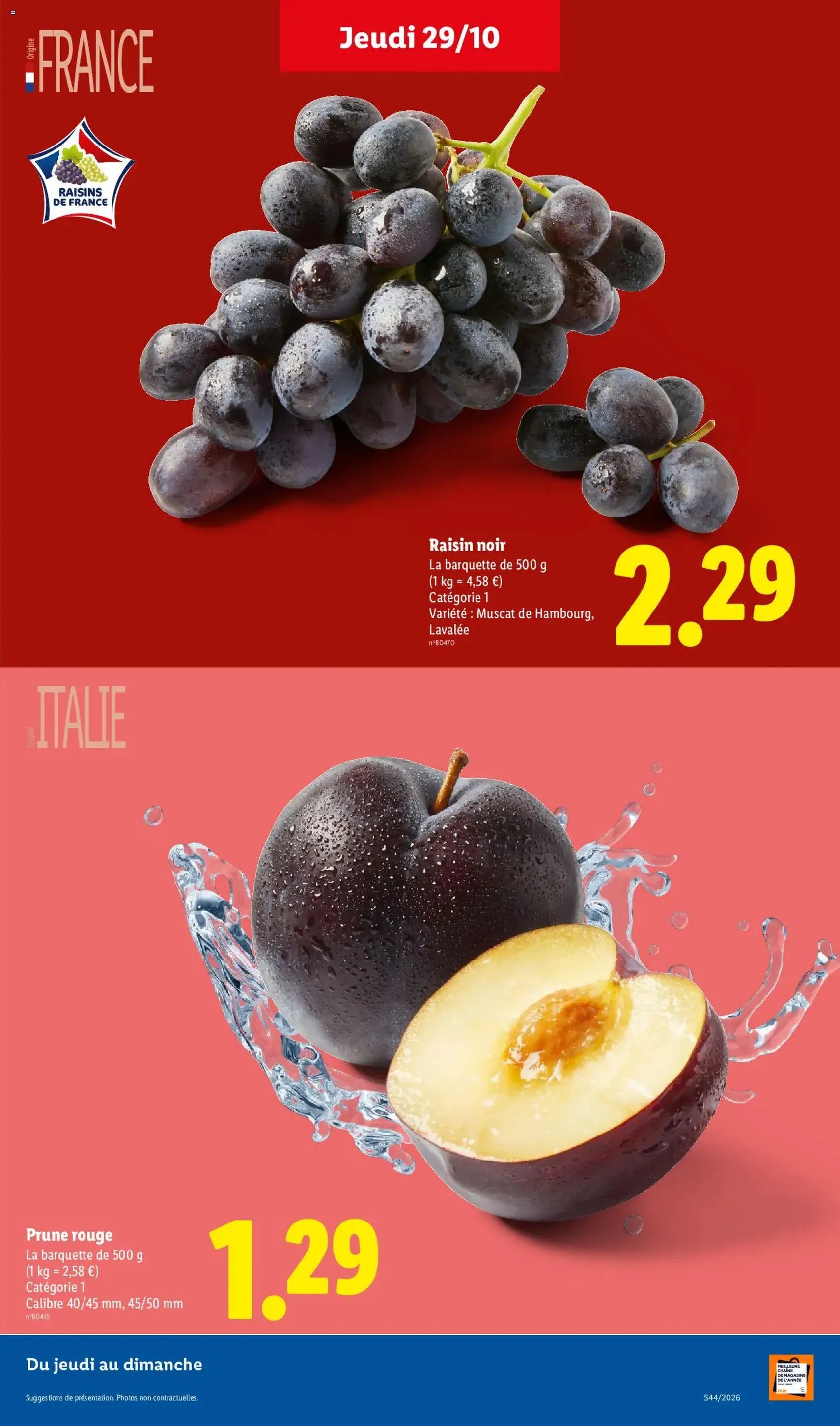 LIDL catalogue - brochure valable à partir du 29/10/2026, page 5 sur 64