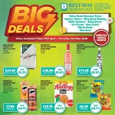 Bestway - The Big Deals Brochure - Flyer preview valid from 24/04/2026