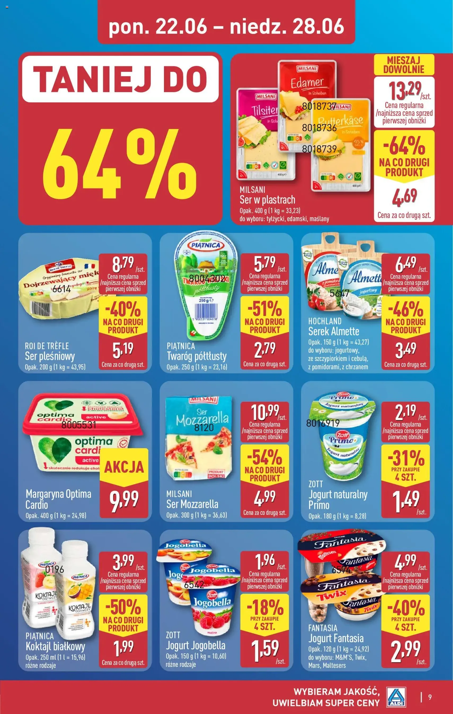 Aldi gazetka - ważny gazetka od 22.06.2026 strona 9 z 51