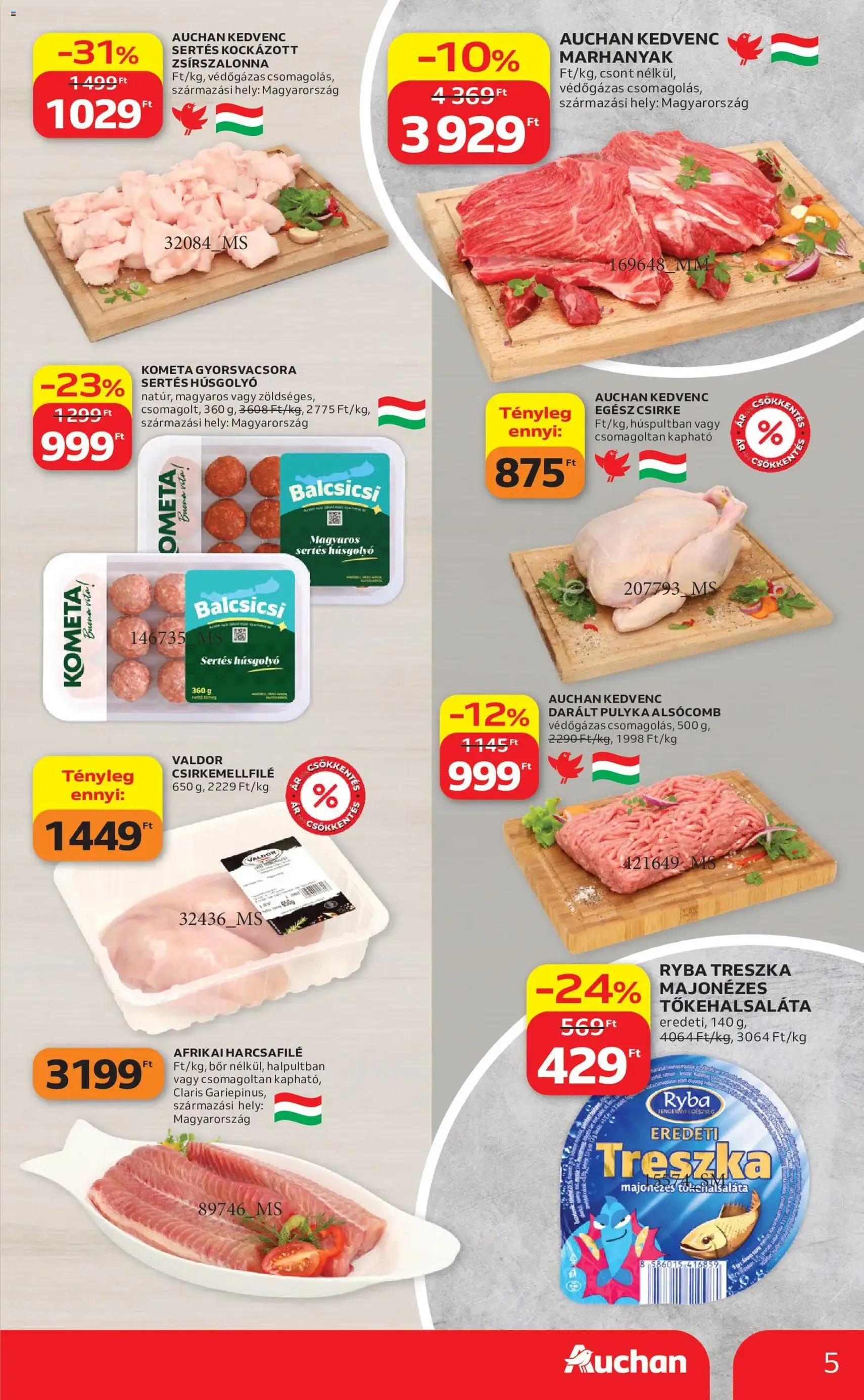Auchan akciós újság - 2026.06.25. érvényes szórólap 5 oldal 38 oldalból