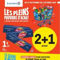 E.Leclerc catalogue - Prévisualisation du catalogue valable à partir du 22/09/2026