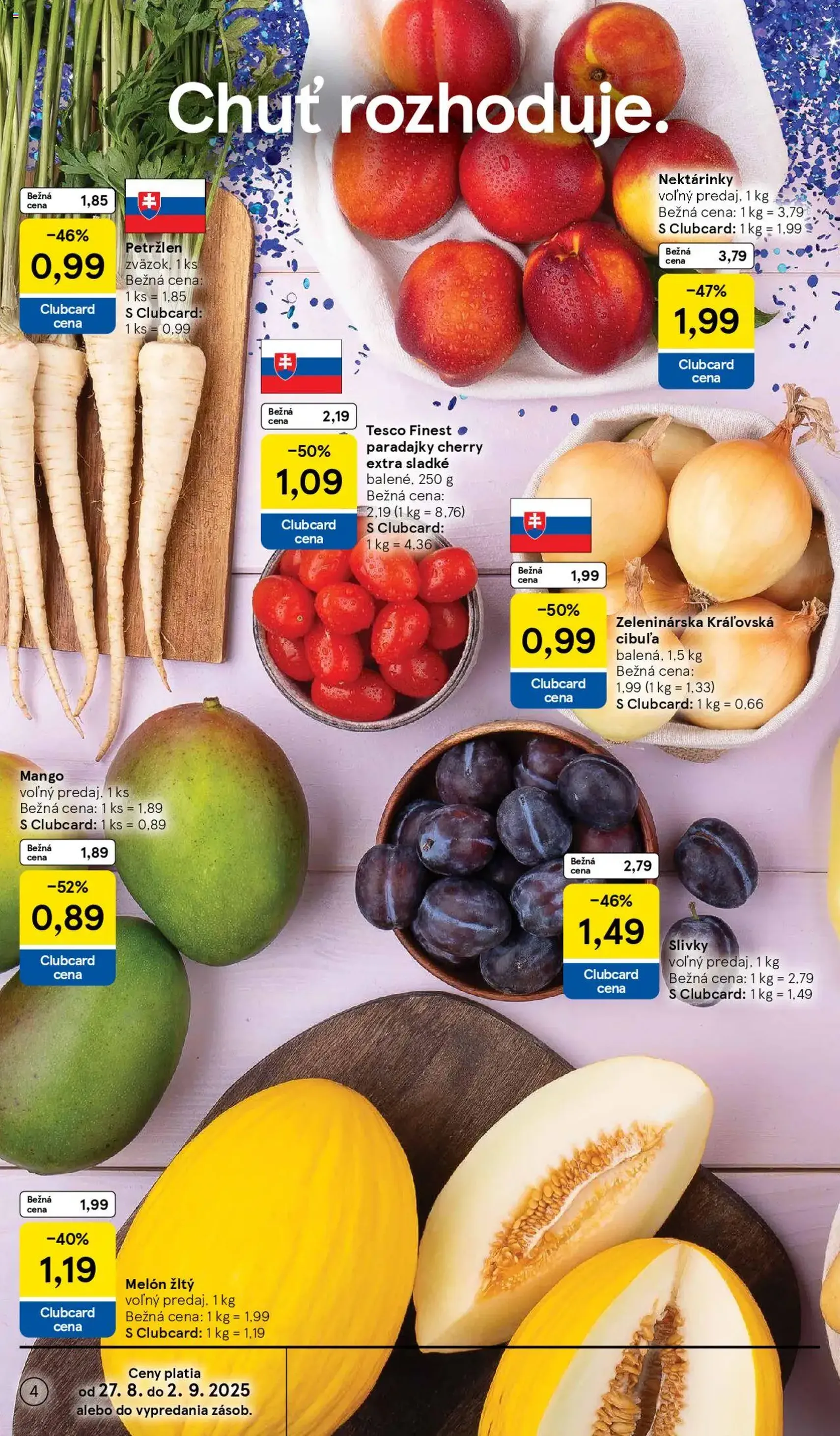 Tesco Hypermarket - leták - platný leták od 27.08.2025 strana 4 z 37