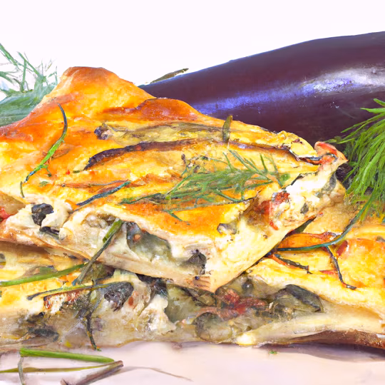 Anteprima ricetta Torta salata melanzane