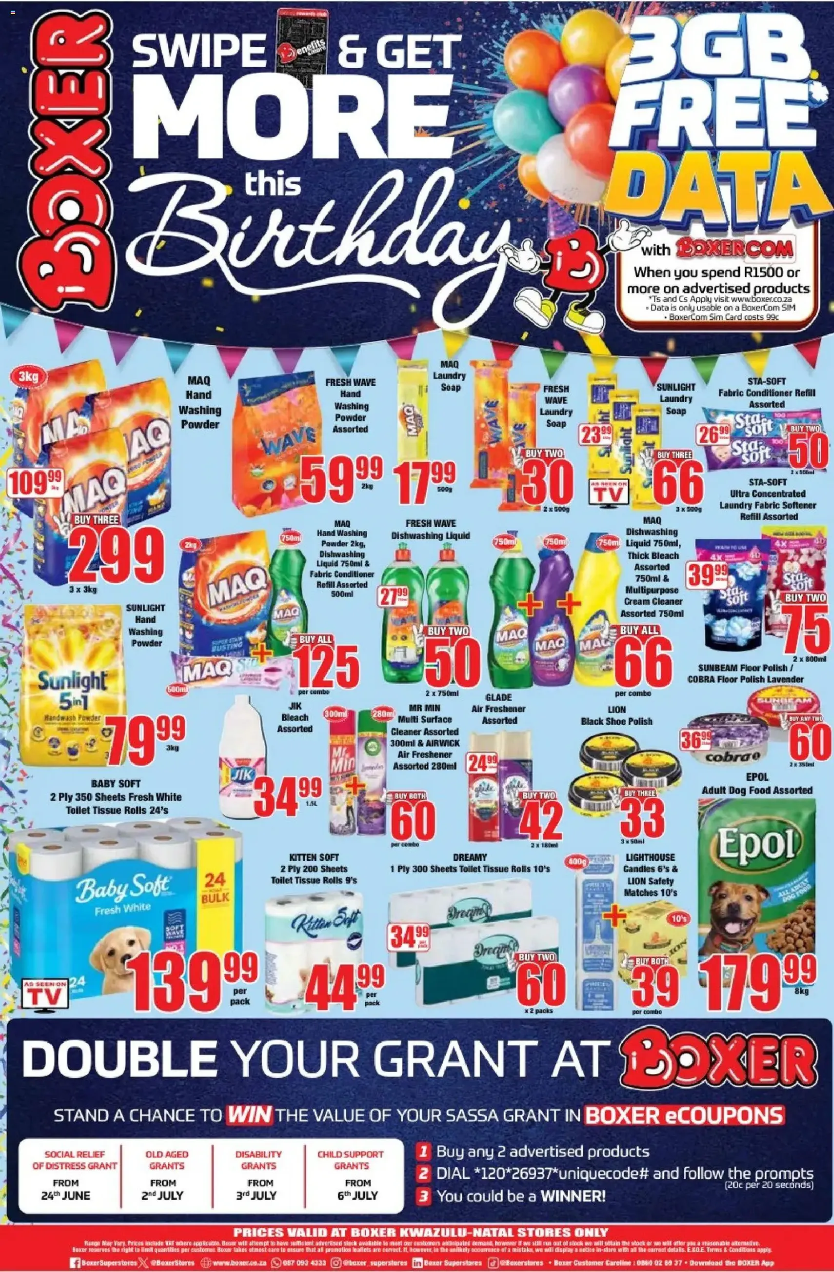 Boxer Specials - valid flyer from 22/06/2026, page 12 of 12