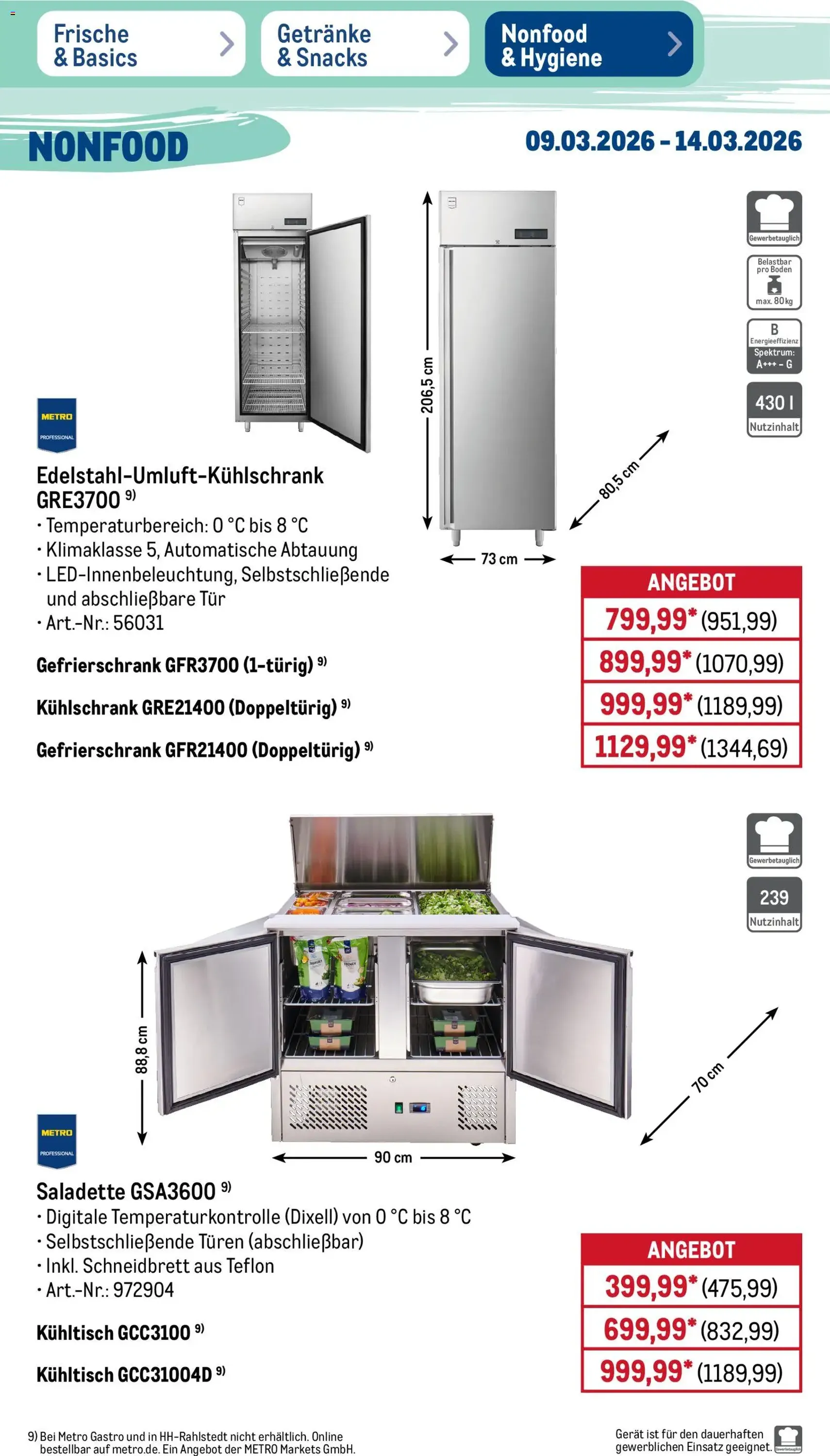 Metro Prospekt - Gültiger Prospekt ab 09.03.2026, Seite 47 von insgesamt 55