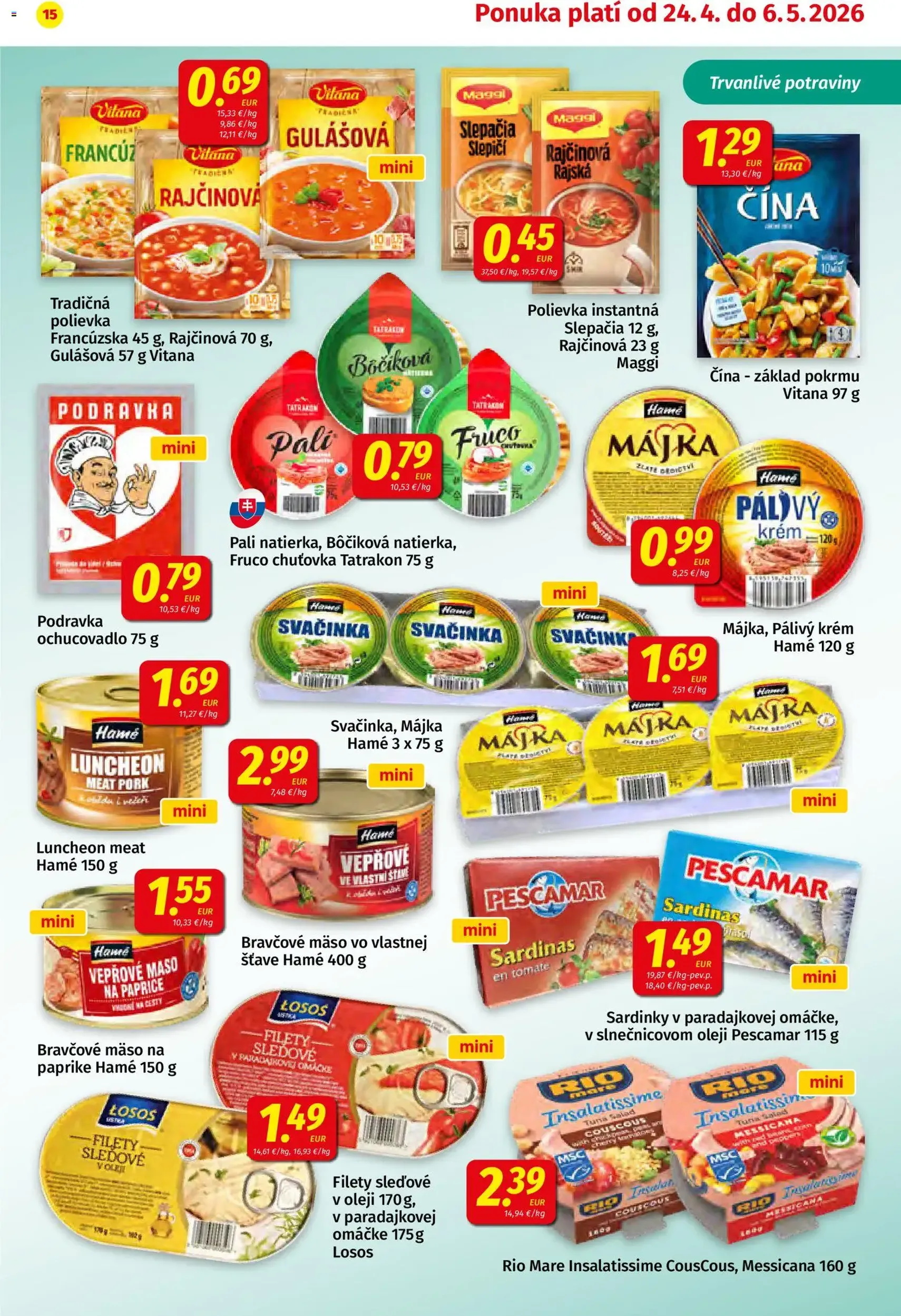 Koruna leták - platný leták od 24.04.2026 strana 15 z 24