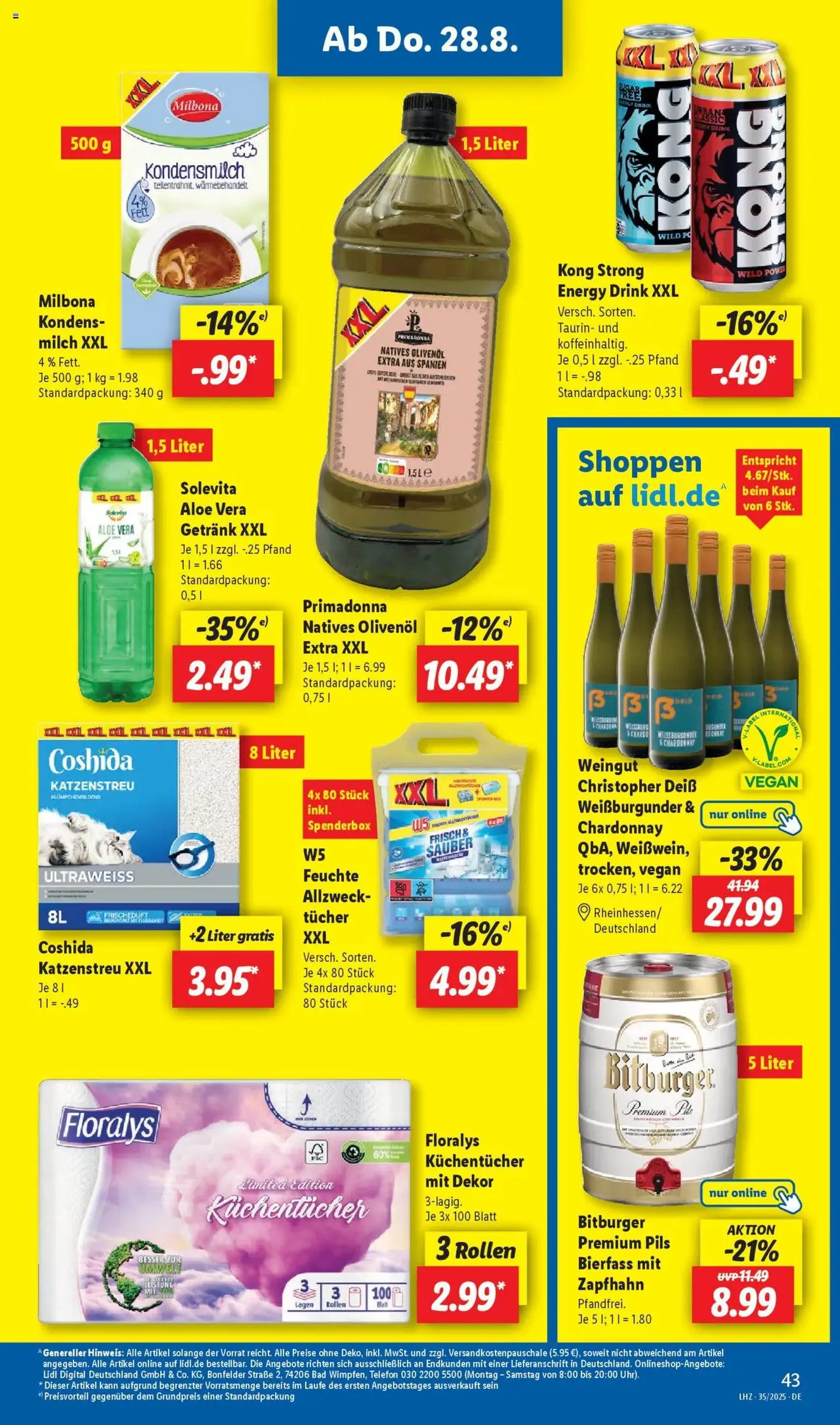 Lidl Prospekt - Gültiger Prospekt ab 25.08.2025, Seite 57 von insgesamt 68 Lidl Prospekt - Gültiger Prospekt ab 25.08.2025, Seite 57 von insgesamt 68